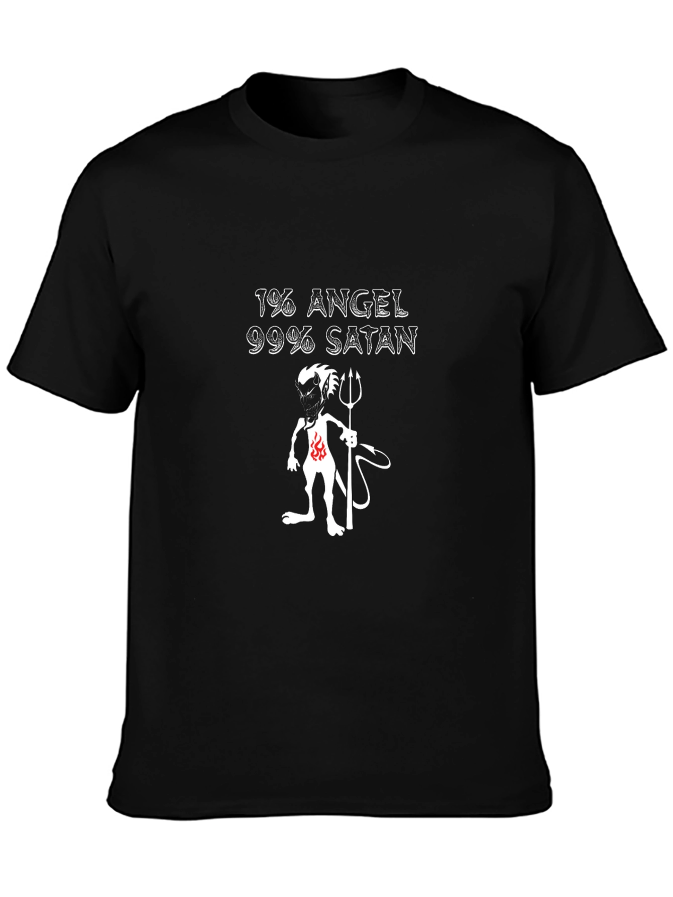 1% Angel 99% Satan Graphic Tee