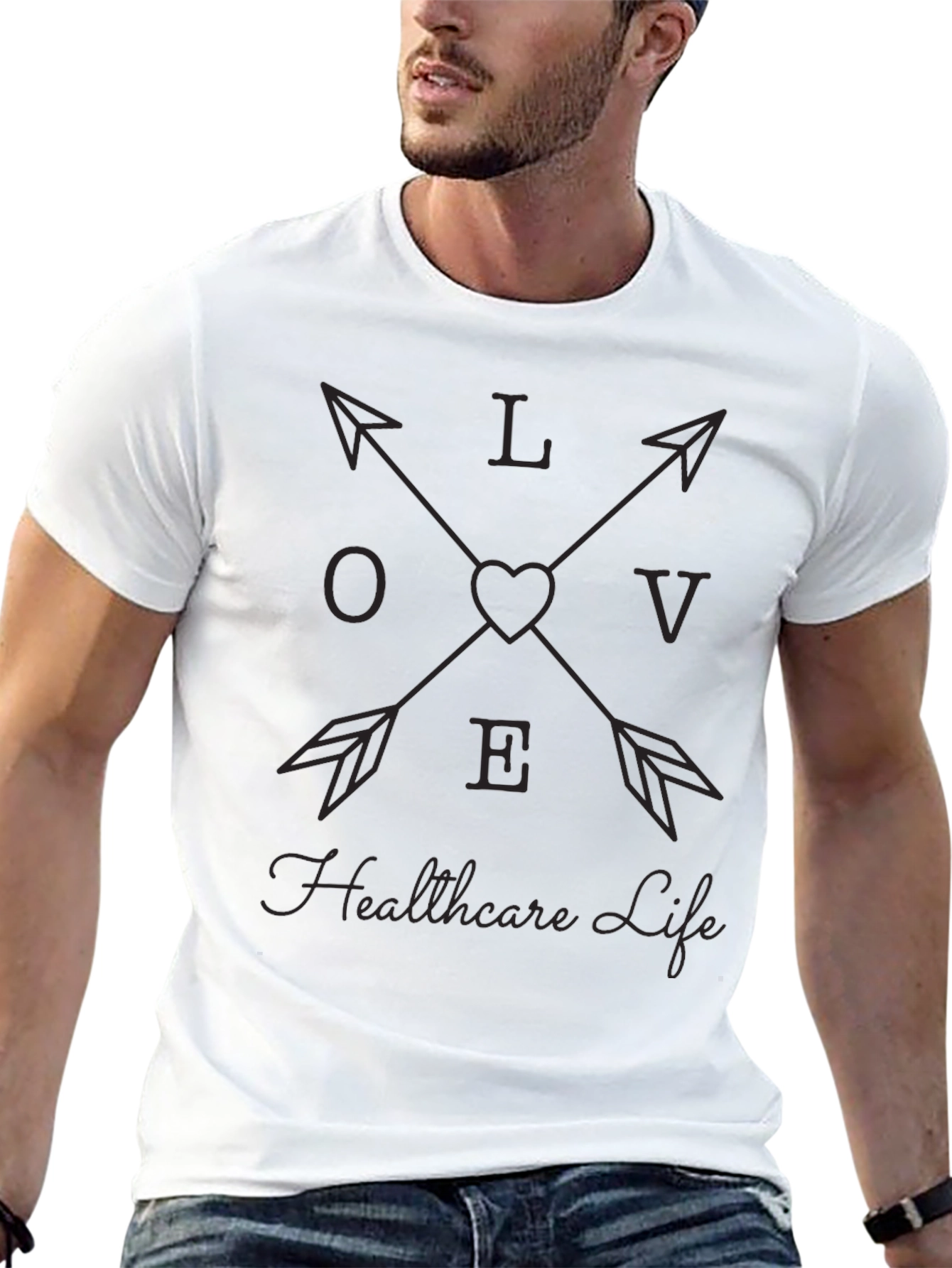 Love Healthcare Life T-Shirt - Stylish Tee