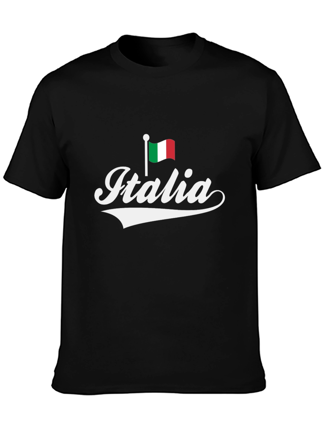 Italia Flag Graphic T-Shirt - Italy Pride Tee