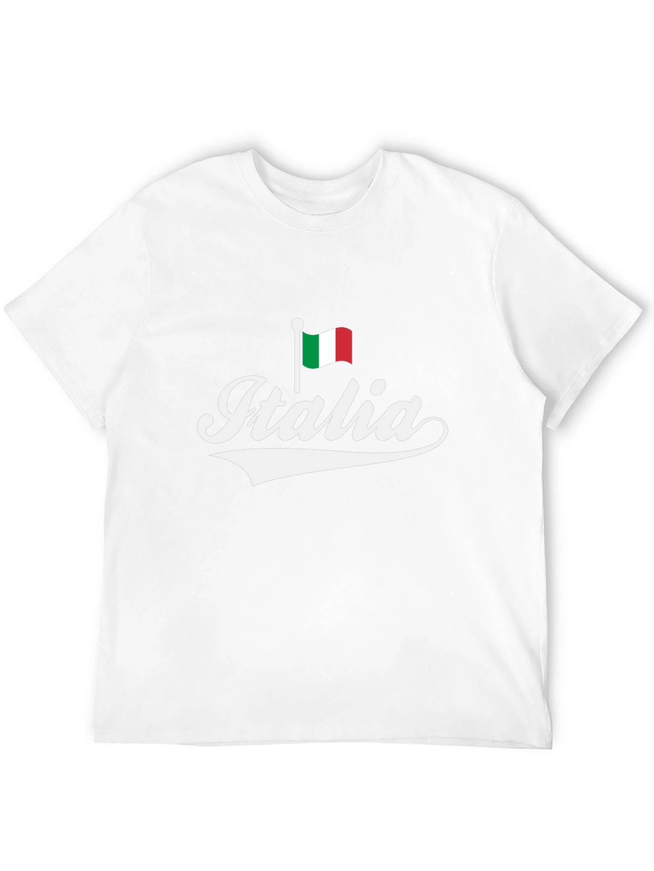 Italia Flag Graphic T-Shirt - Italy Pride Tee