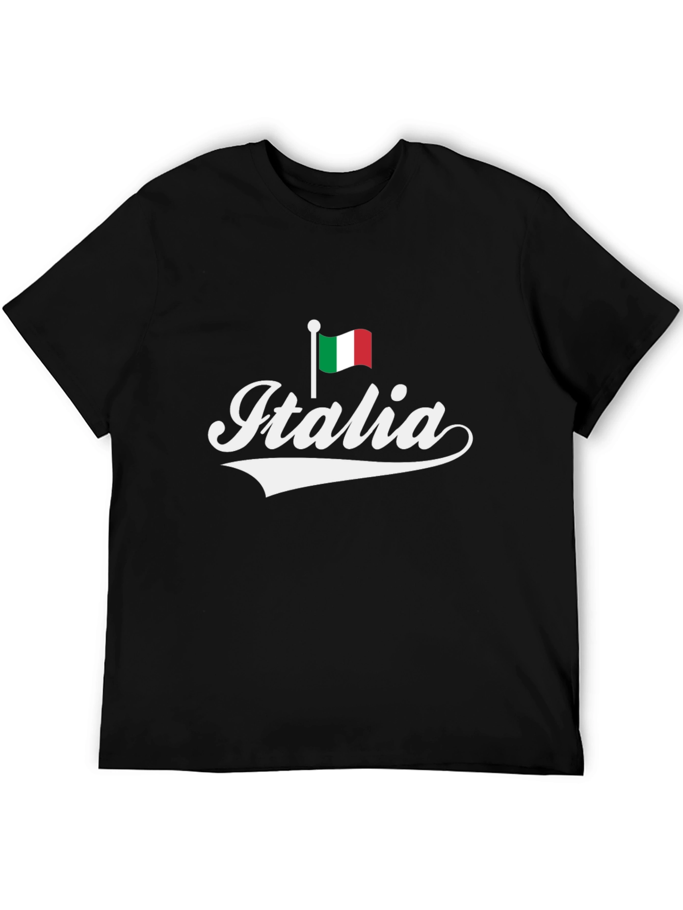 Italia Flag Graphic T-Shirt - Italy Pride Tee