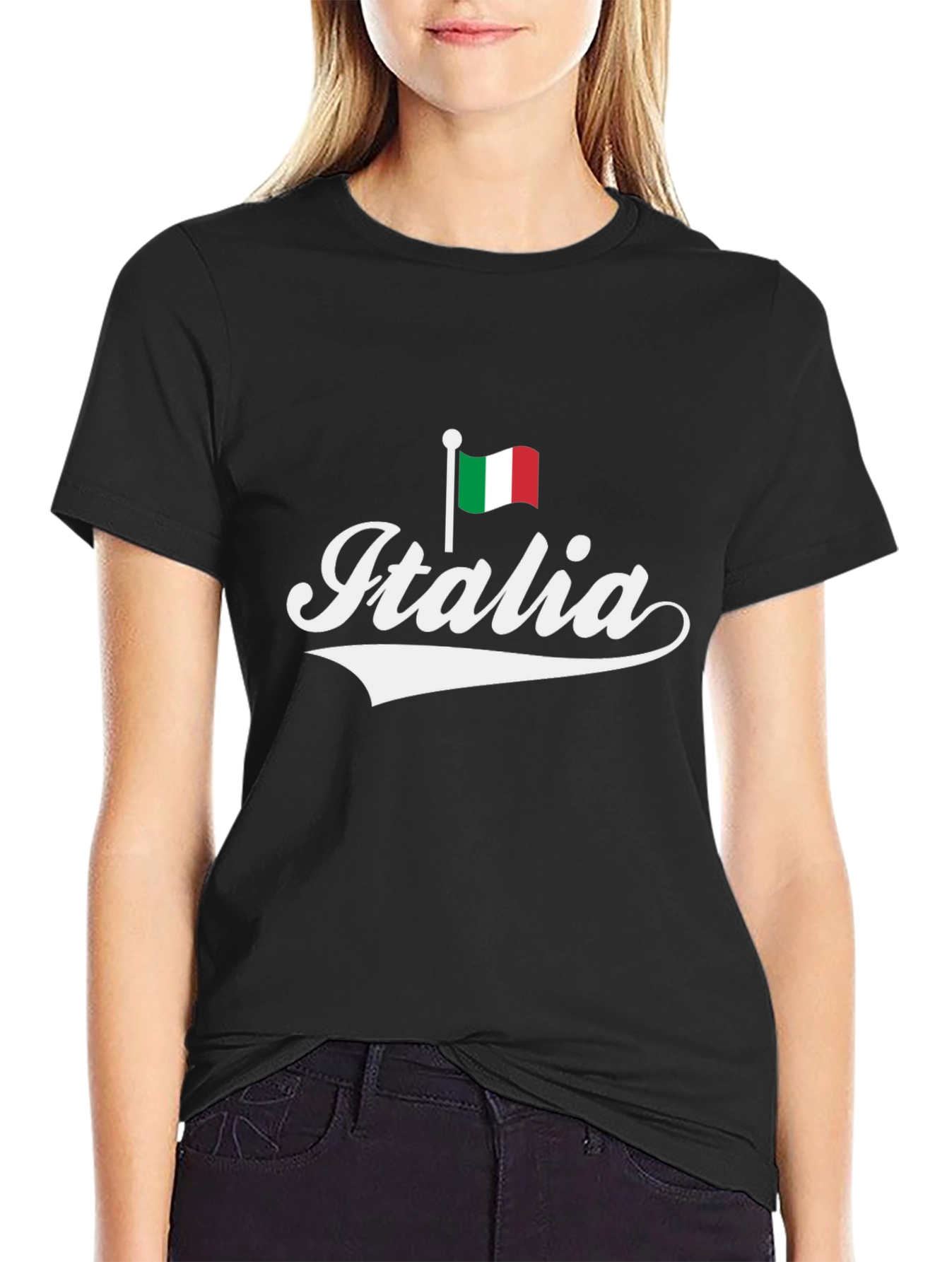 Italia Flag Graphic T-Shirt - Italy Pride Tee