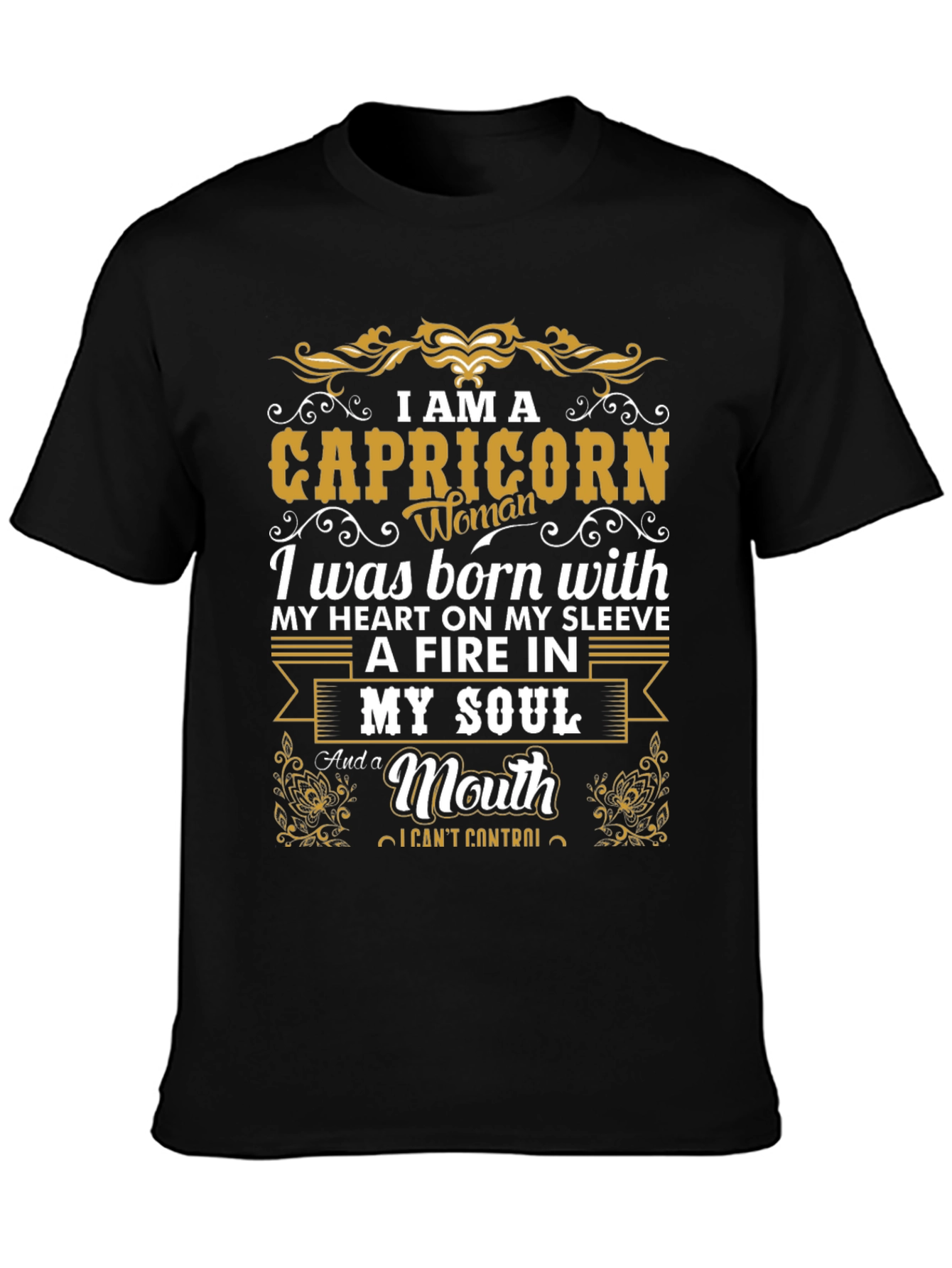 Capricorn Woman Graphic T-Shirt
