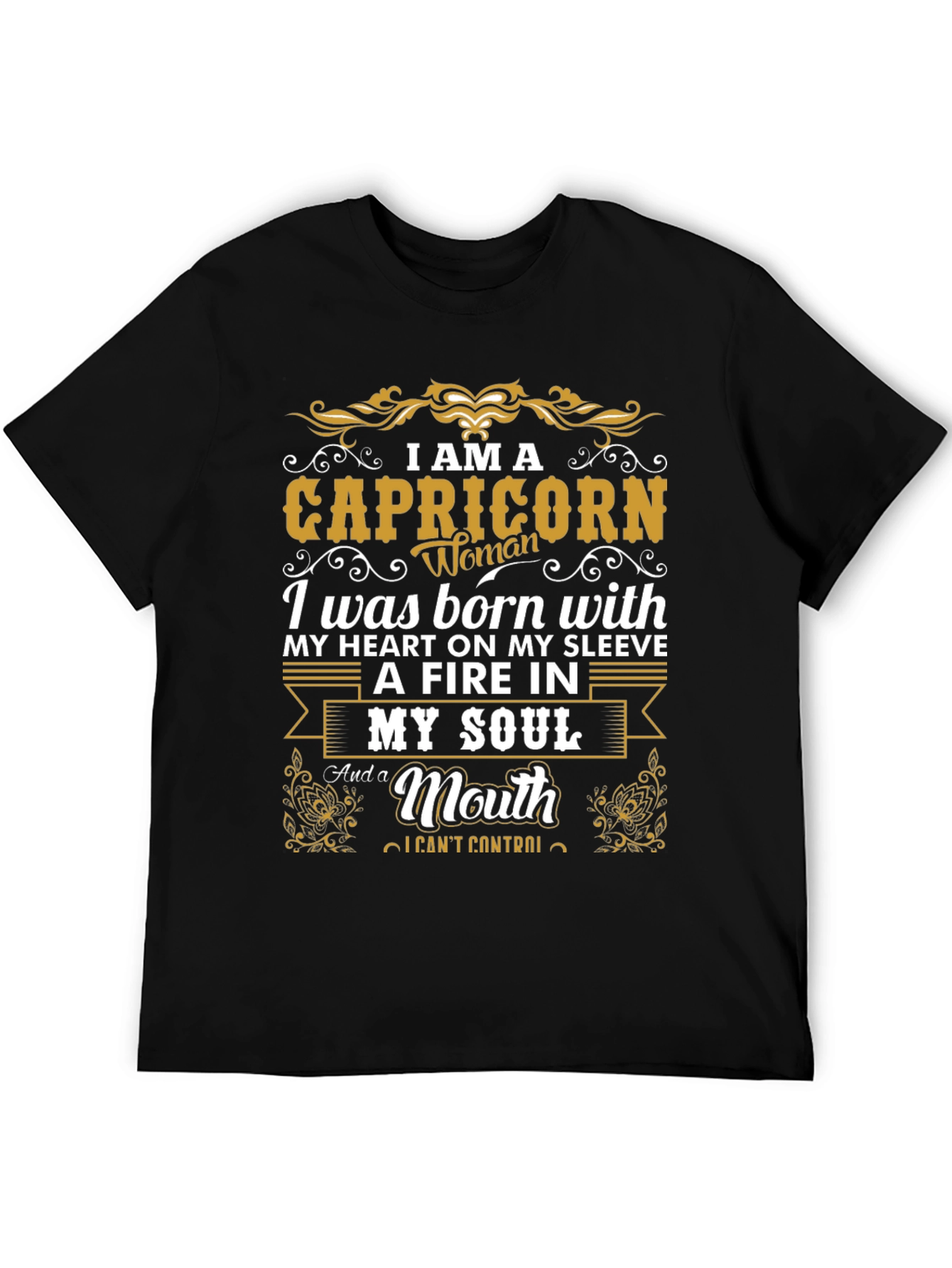 Capricorn Woman Graphic T-Shirt