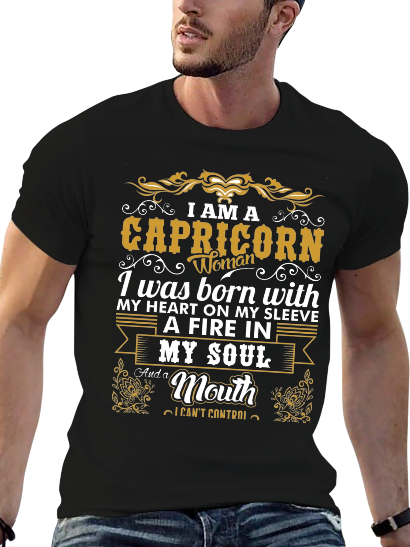Capricorn Woman Graphic T-Shirt