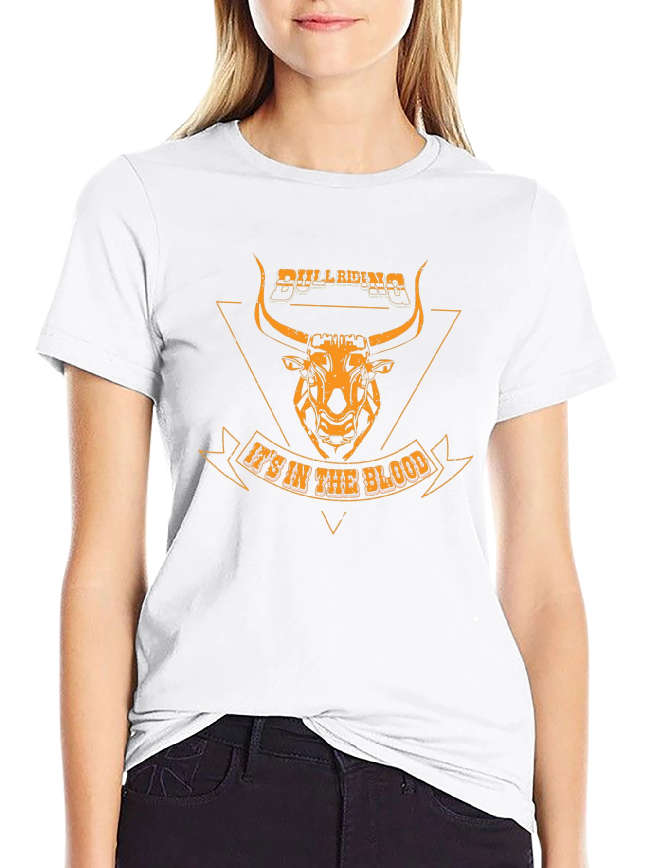 Bull Riding T-Shirt: Its In The Blood