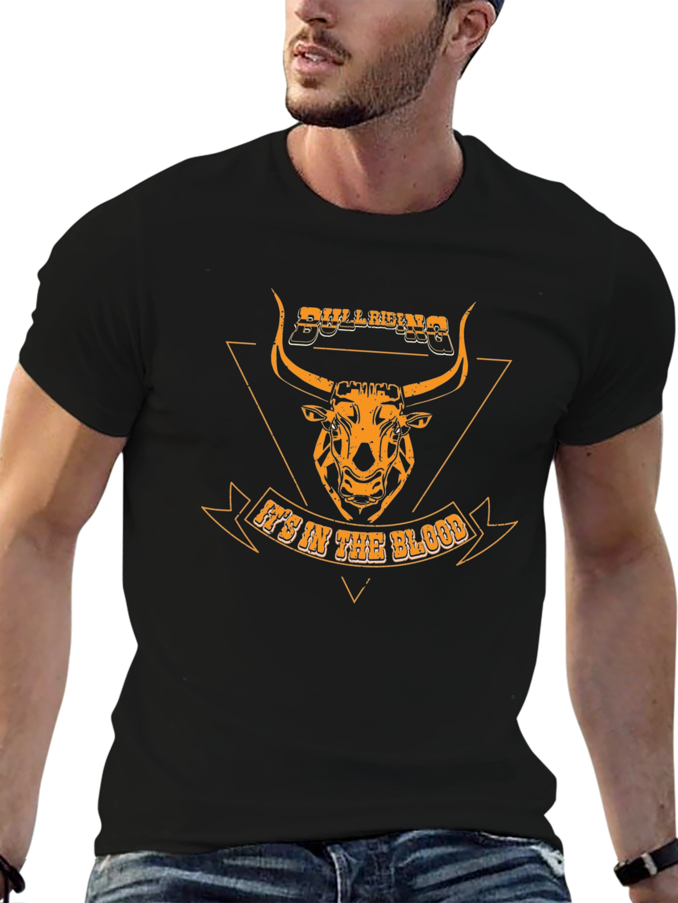 Bull Riding T-Shirt: Its In The Blood