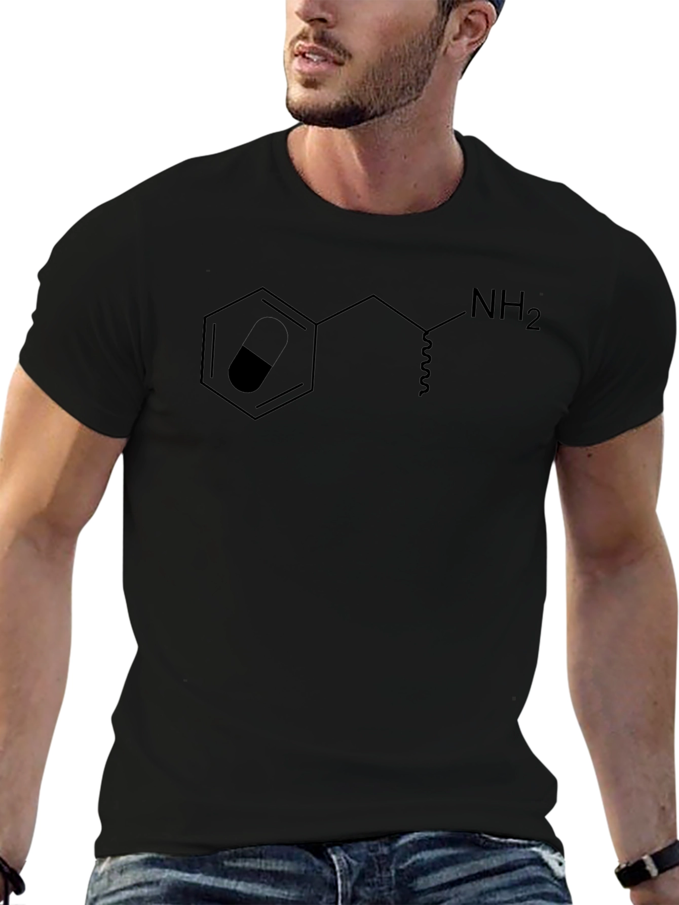 Chemistry Graphic T-Shirt - Black Science Tee
