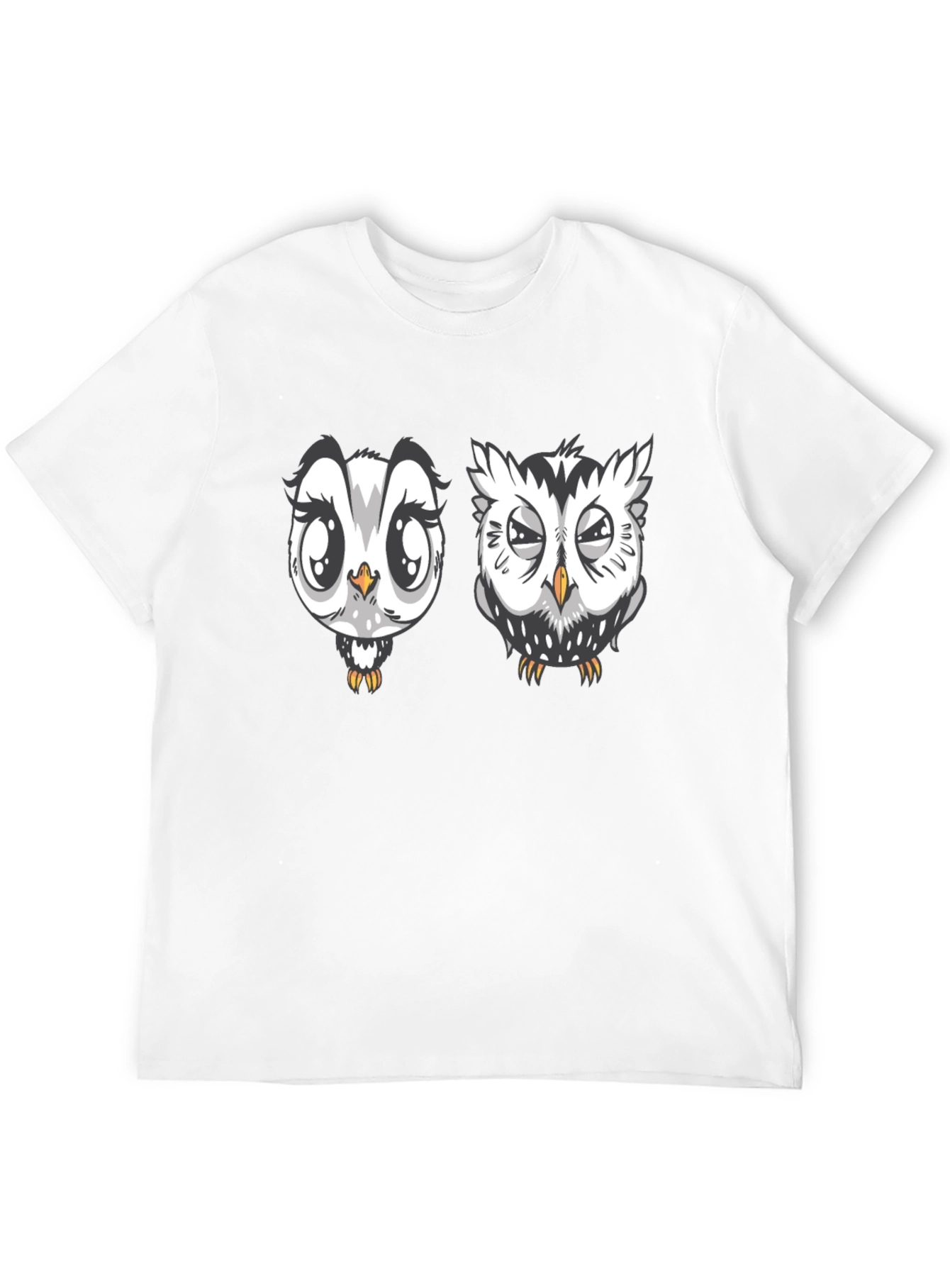 Owl Graphic Black T-Shirt