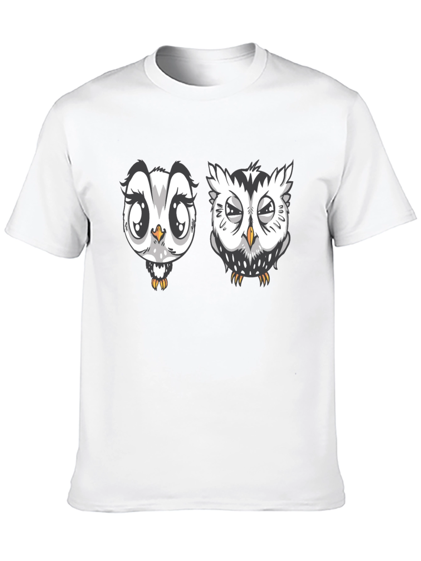 Owl Graphic Black T-Shirt