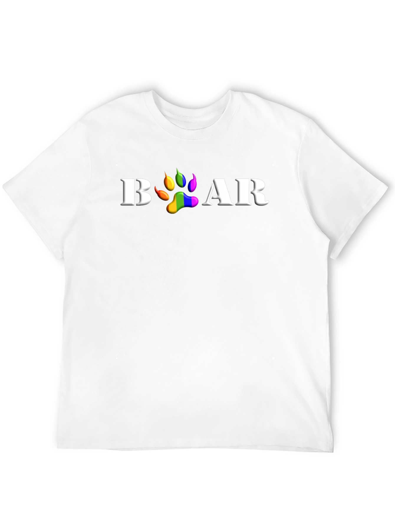 Bear Pride T-Shirt - LGBT Bear Paw