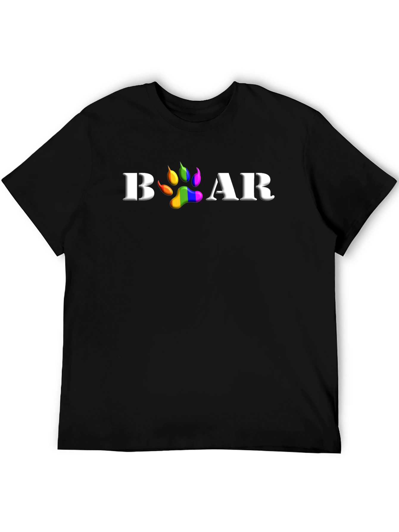Bear Pride T-Shirt - LGBT Bear Paw