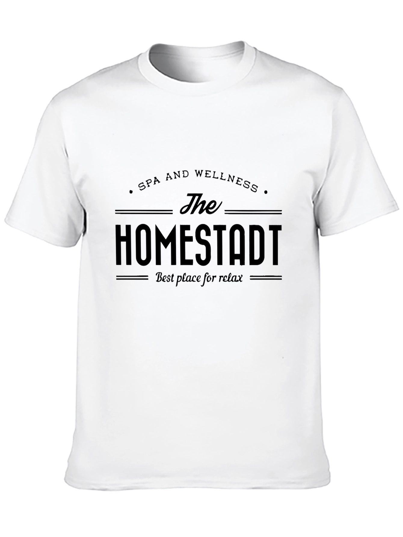 The Homestead Spa & Wellness Black T-Shirt
