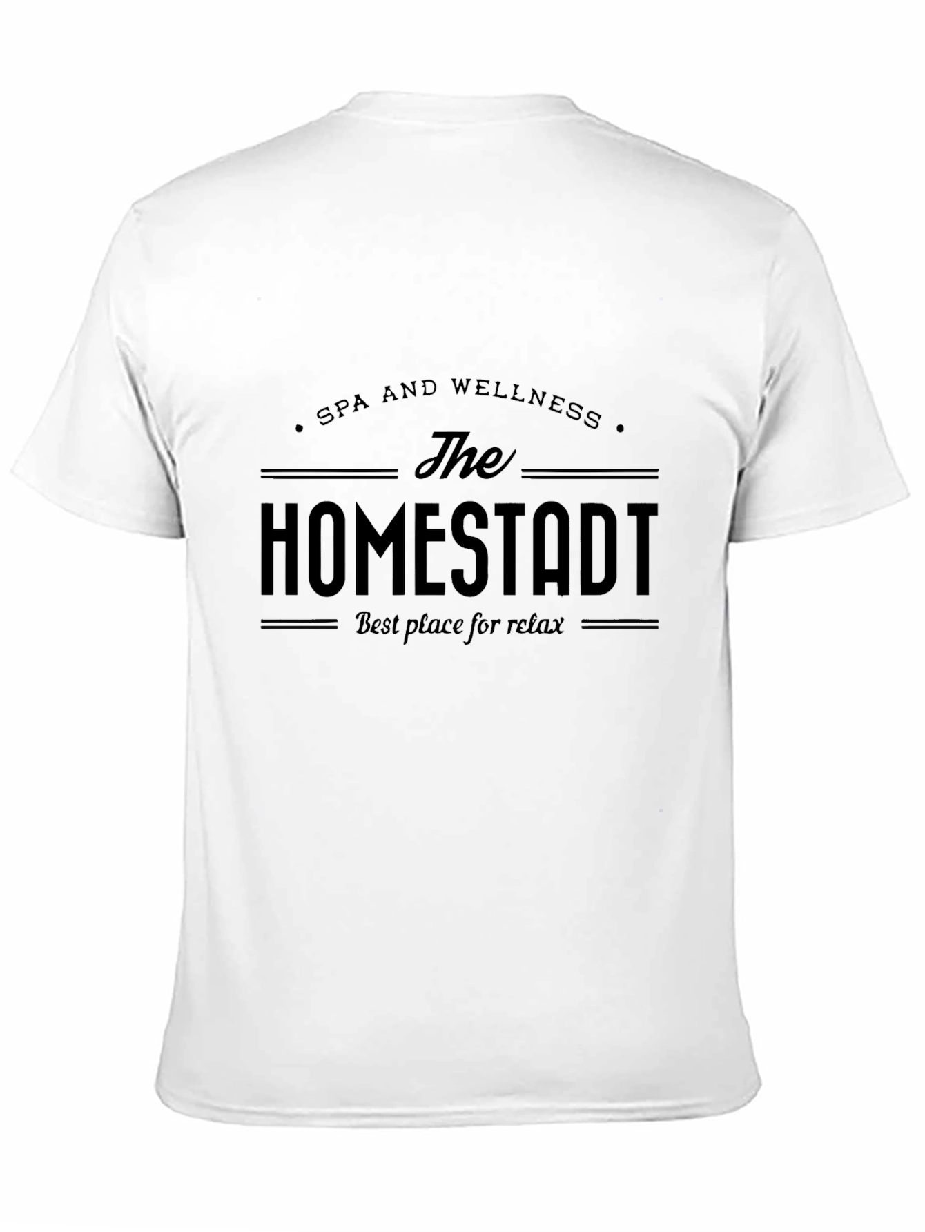 The Homestead Spa & Wellness Black T-Shirt