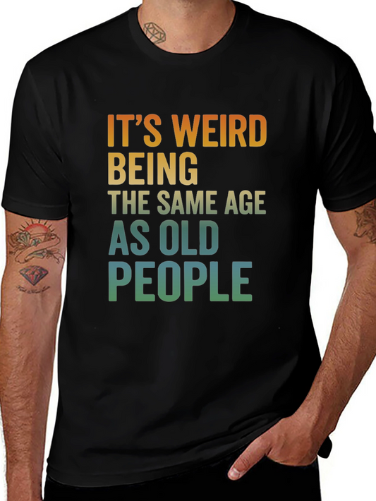 Funny Old People Graphic T-Shirt