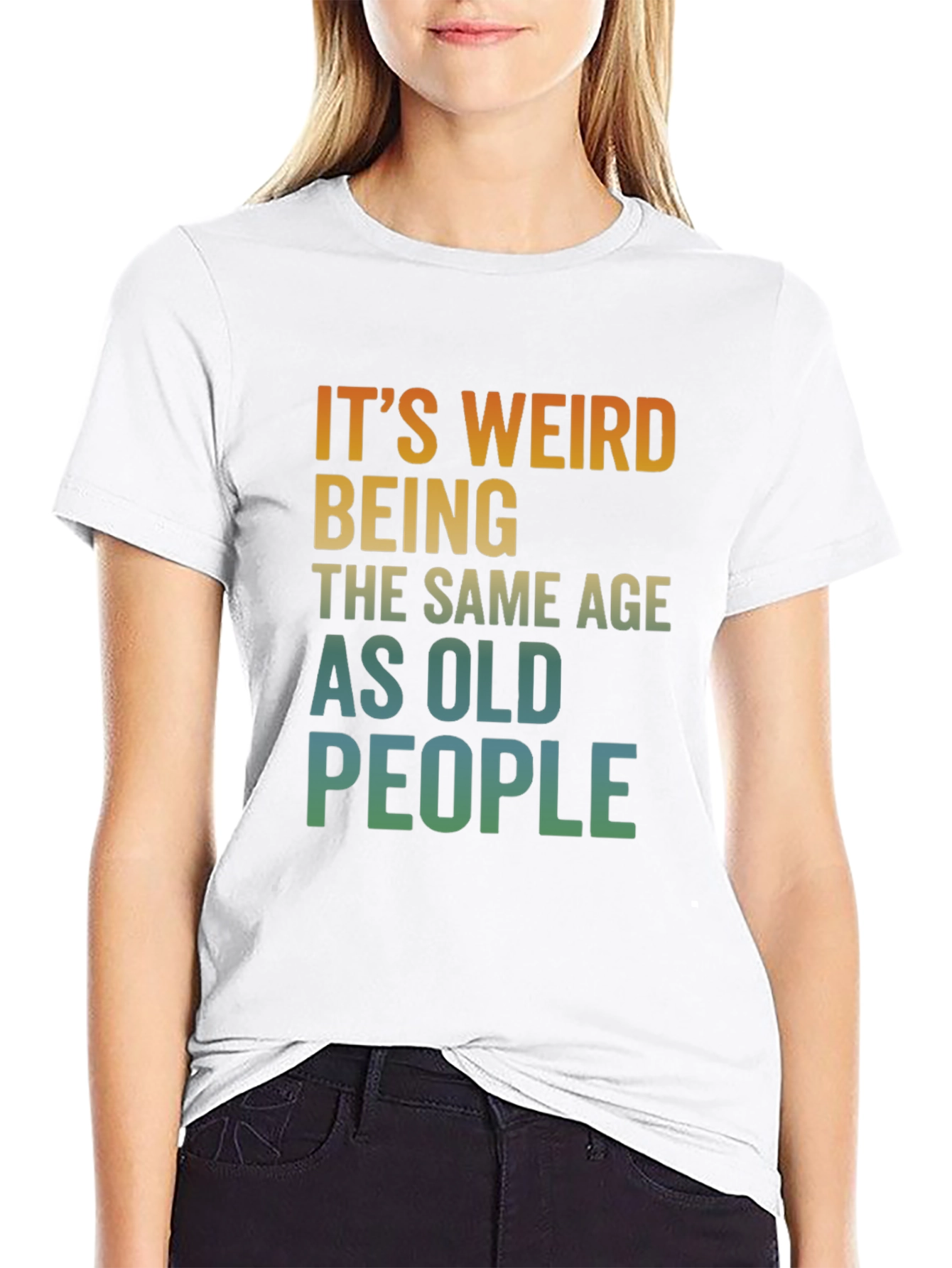 Funny Old People Graphic T-Shirt
