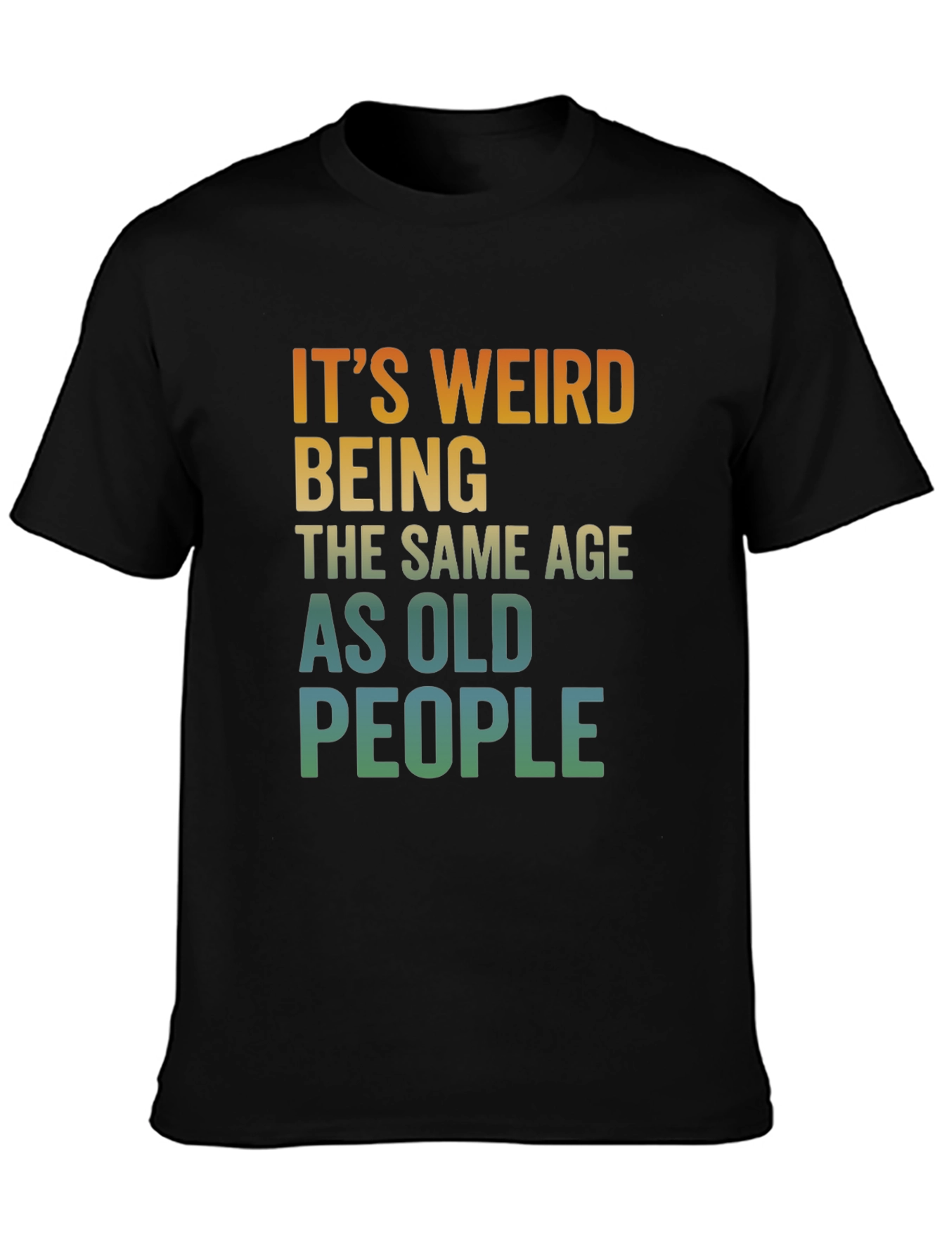 Funny Old People Graphic T-Shirt