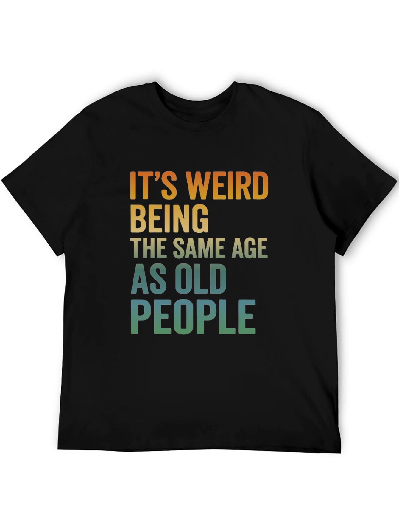 Funny Old People Graphic T-Shirt