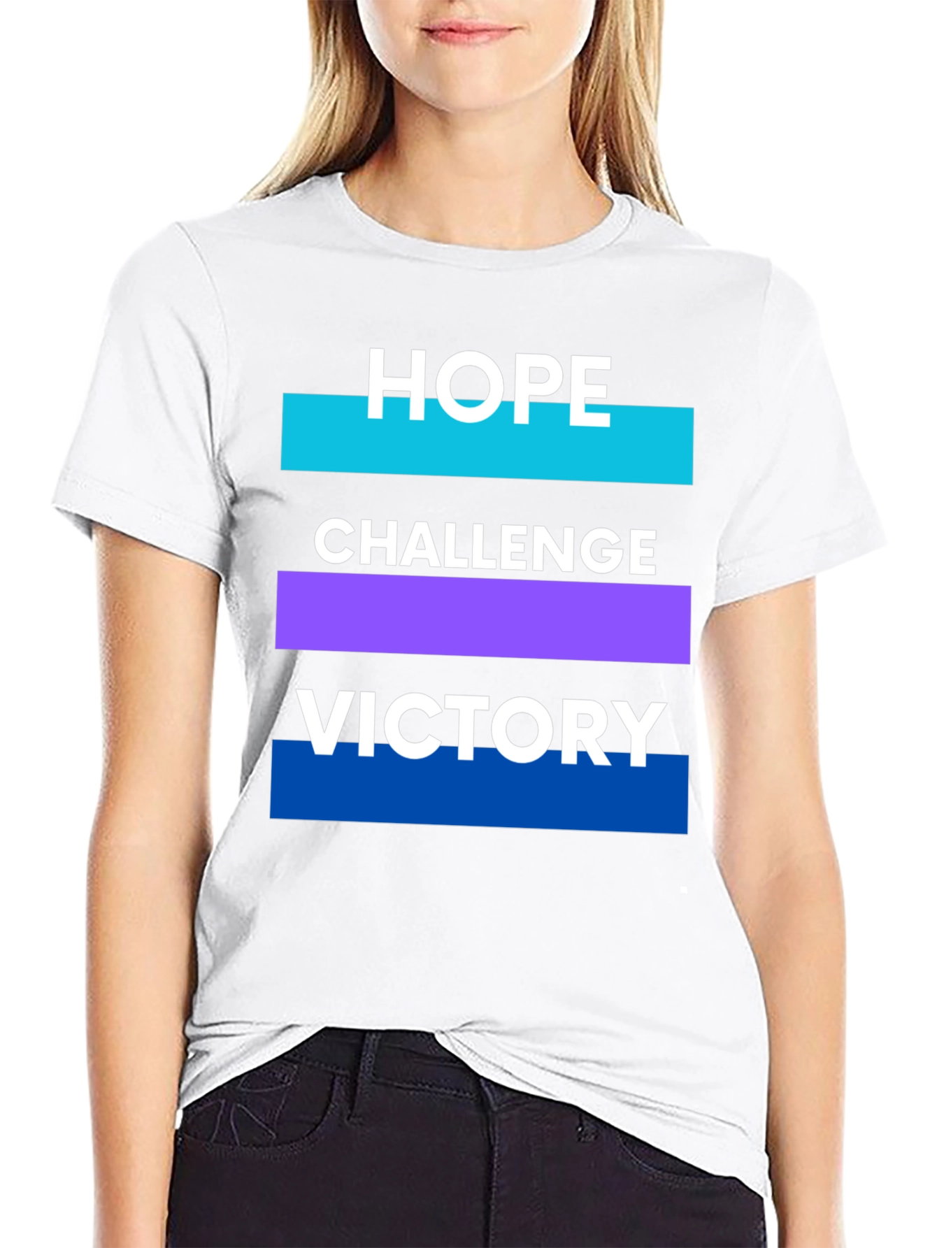 Hope Challenge Victory Graphic Tee