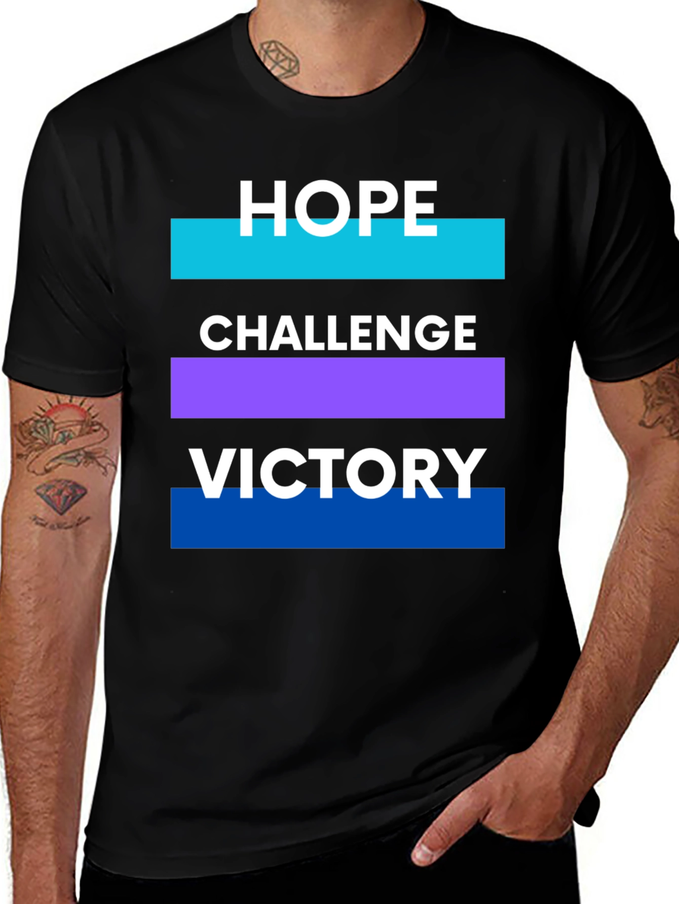 Hope Challenge Victory Graphic Tee