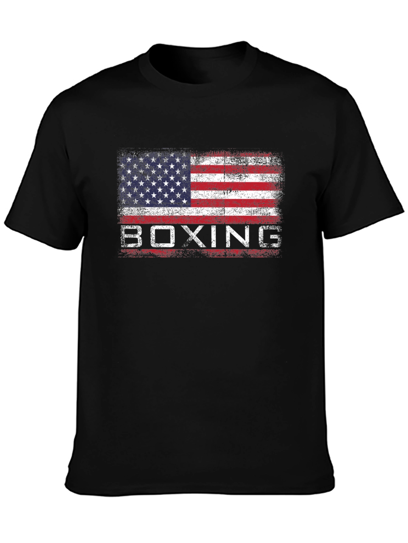USA Boxing Flag Graphic T-Shirt