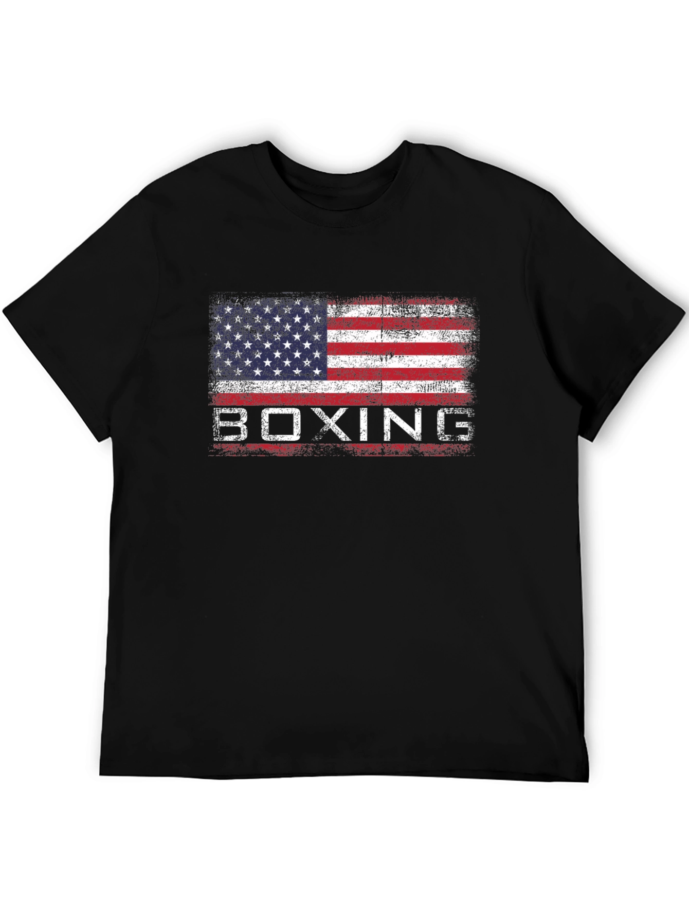 USA Boxing Flag Graphic T-Shirt