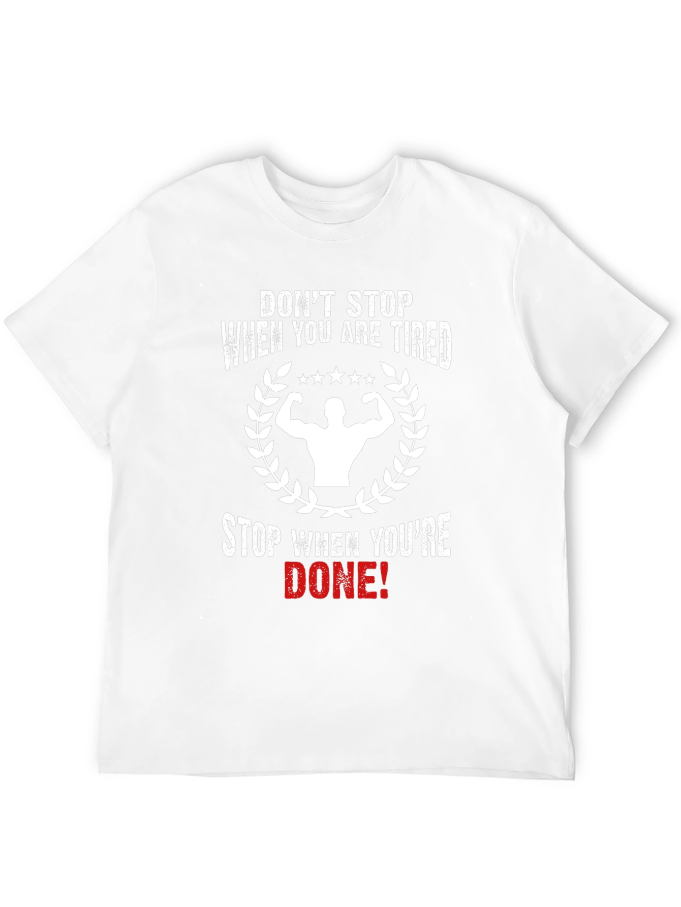 Motivational Gym Black T-Shirt
