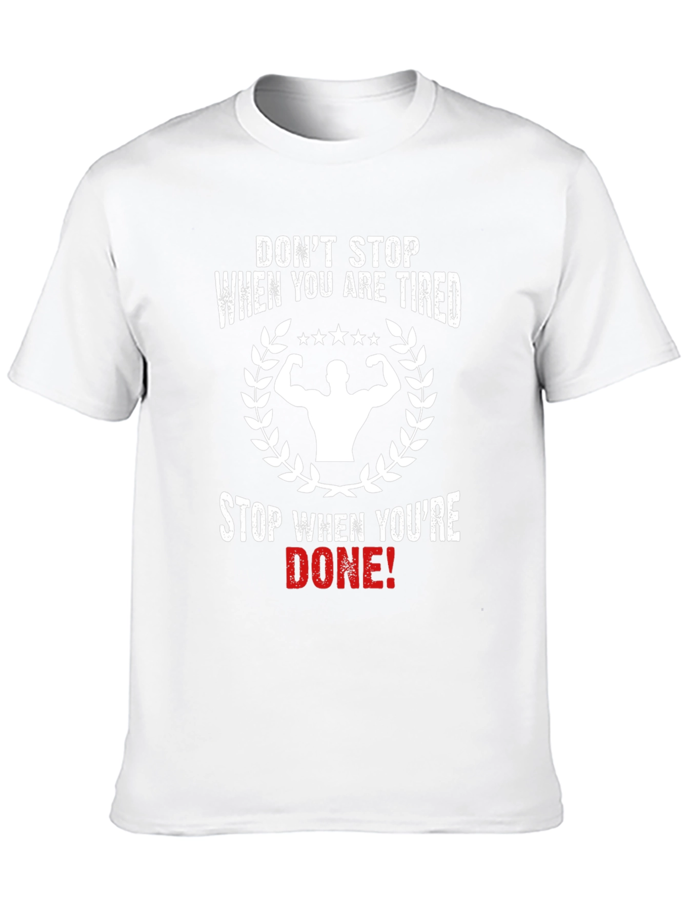 Motivational Gym Black T-Shirt