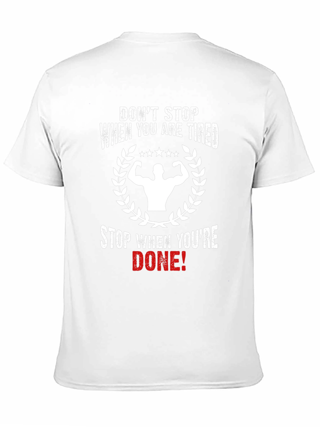Motivational Gym Black T-Shirt