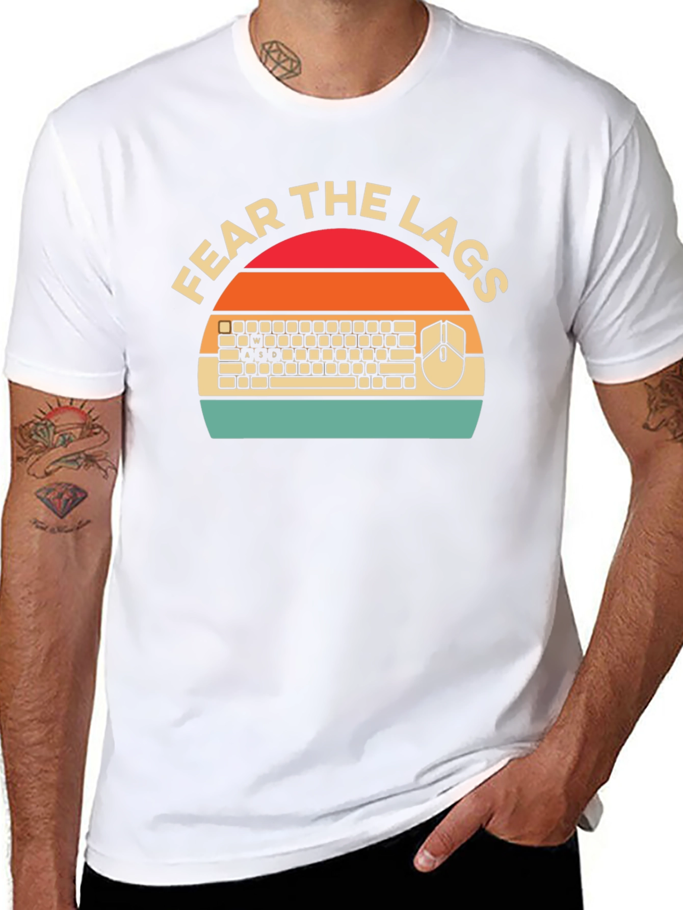 Fear the Lags Retro Gaming T-Shirt