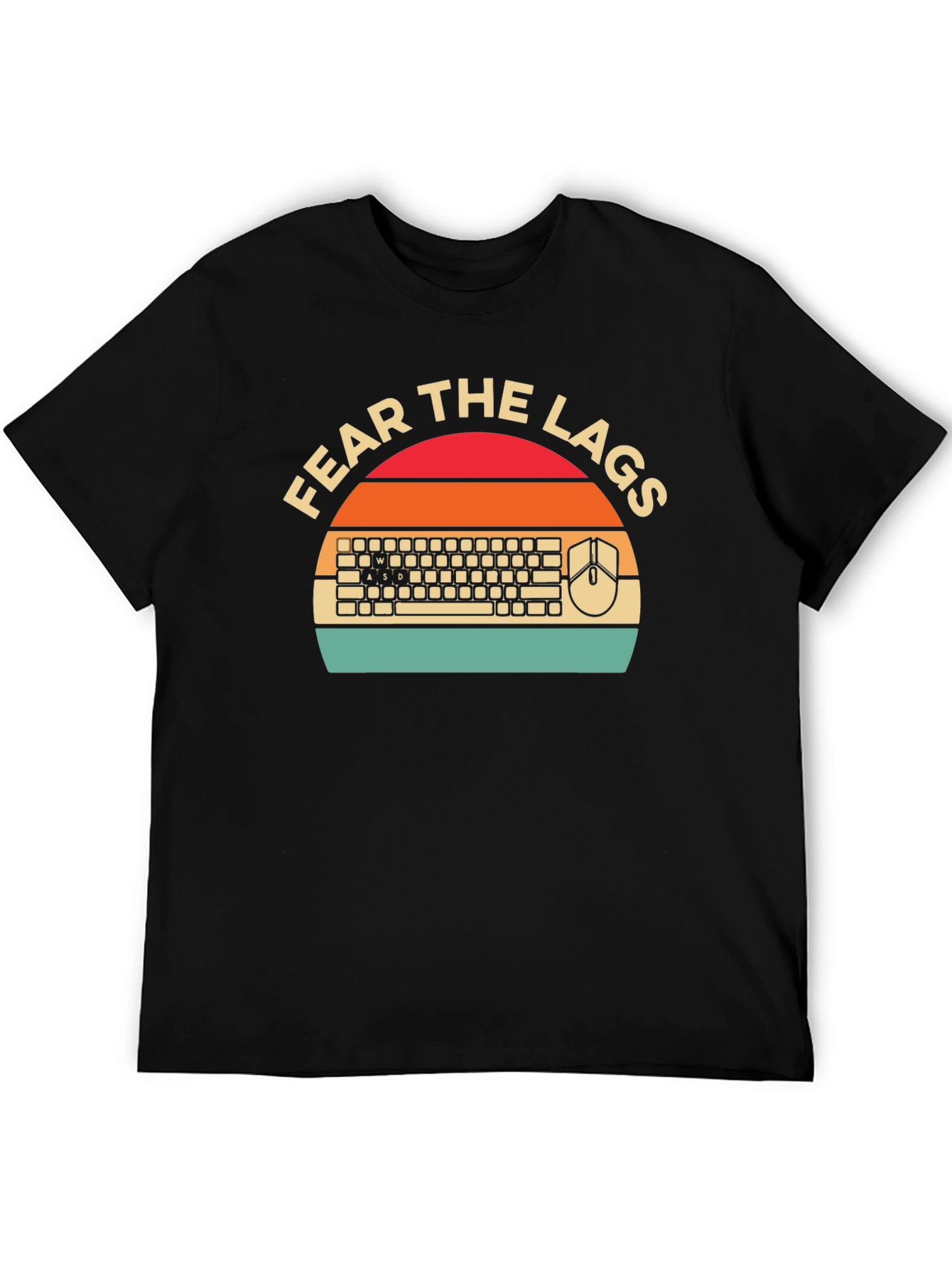 Fear the Lags Retro Gaming T-Shirt