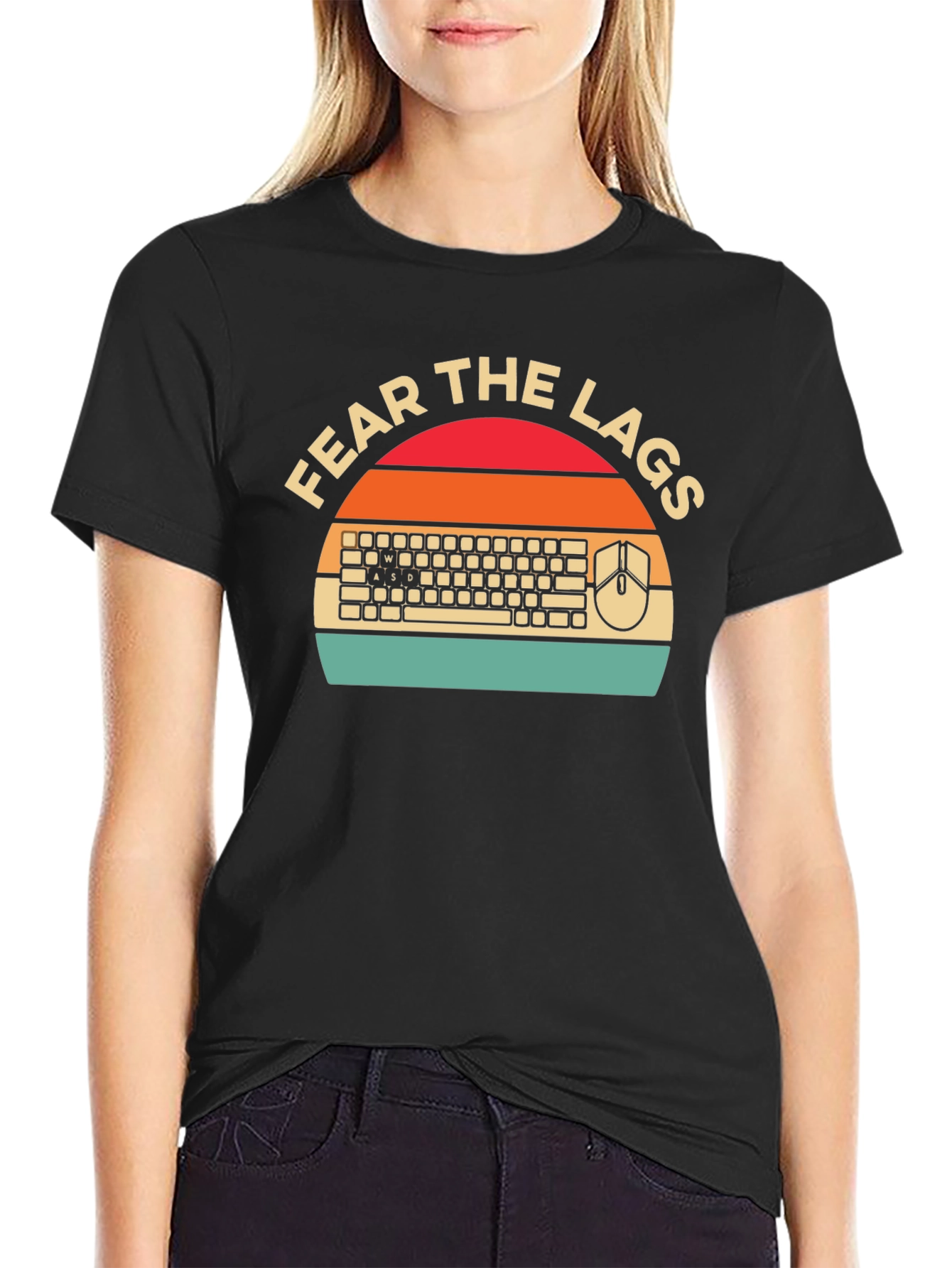 Fear the Lags Retro Gaming T-Shirt