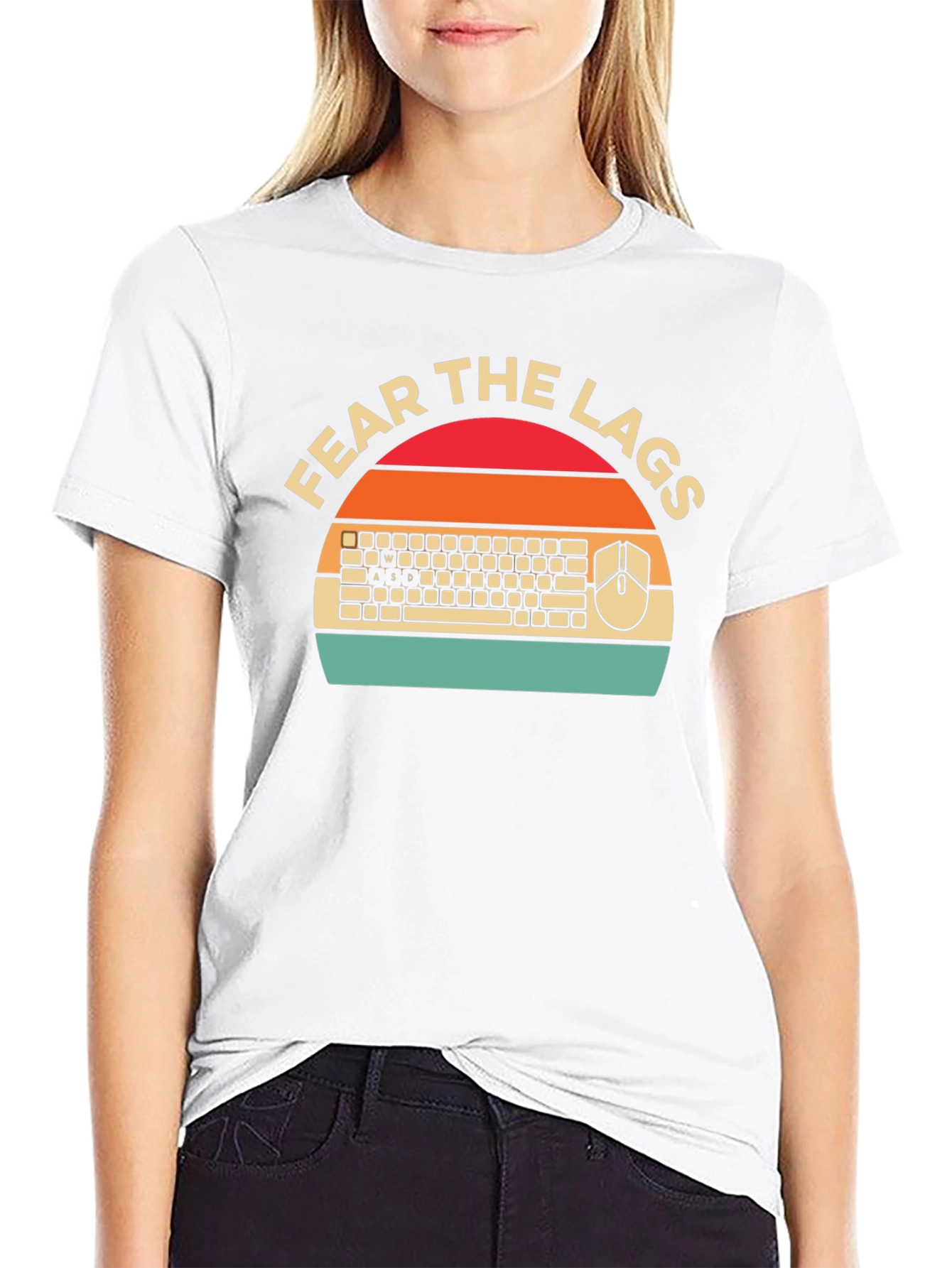 Fear the Lags Retro Gaming T-Shirt