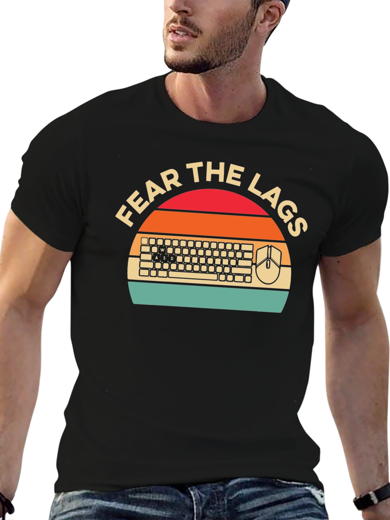 Fear the Lags Retro Gaming T-Shirt
