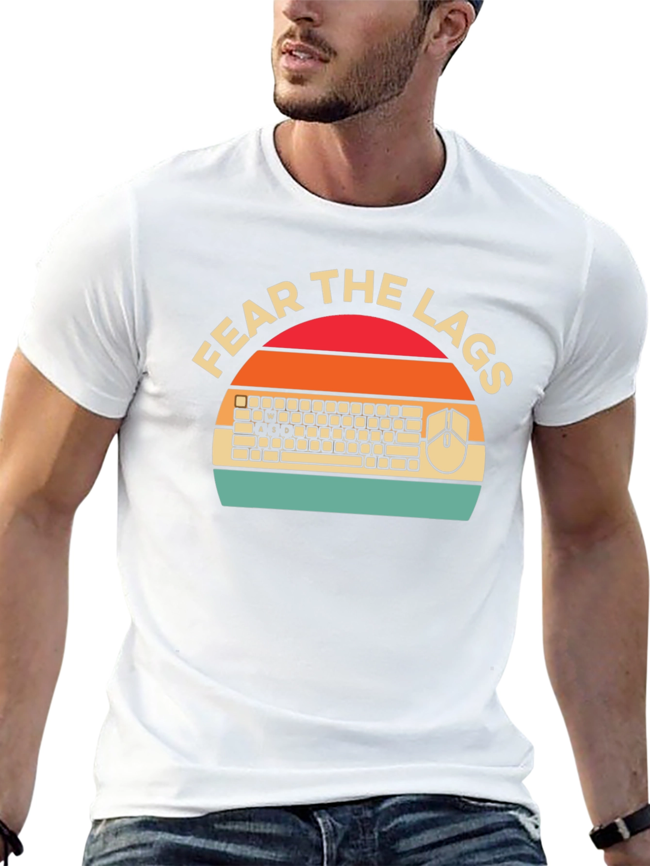 Fear the Lags Retro Gaming T-Shirt