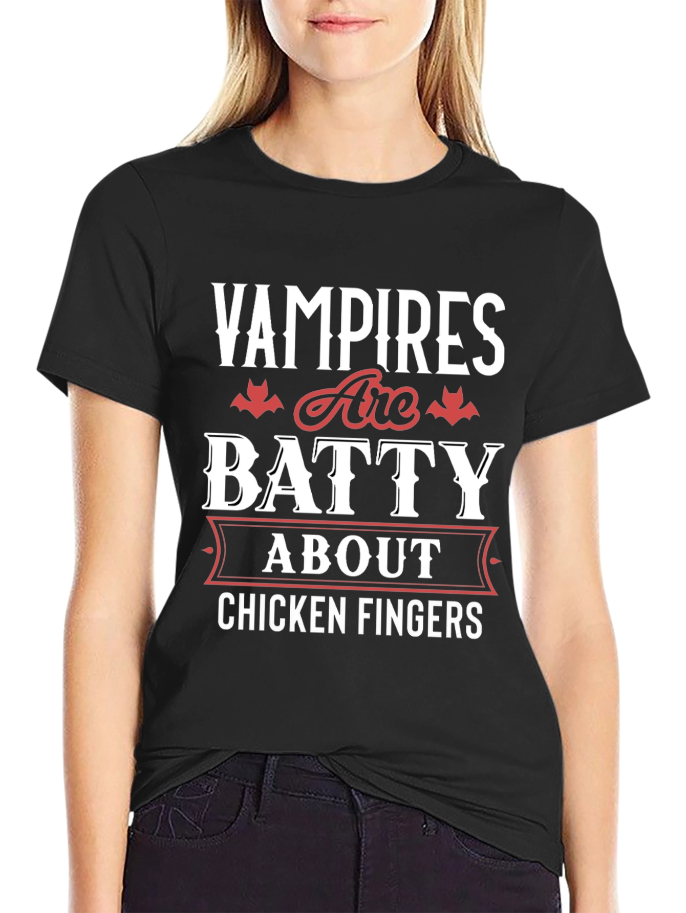 Vampires Love Chicken Fingers T-Shirt