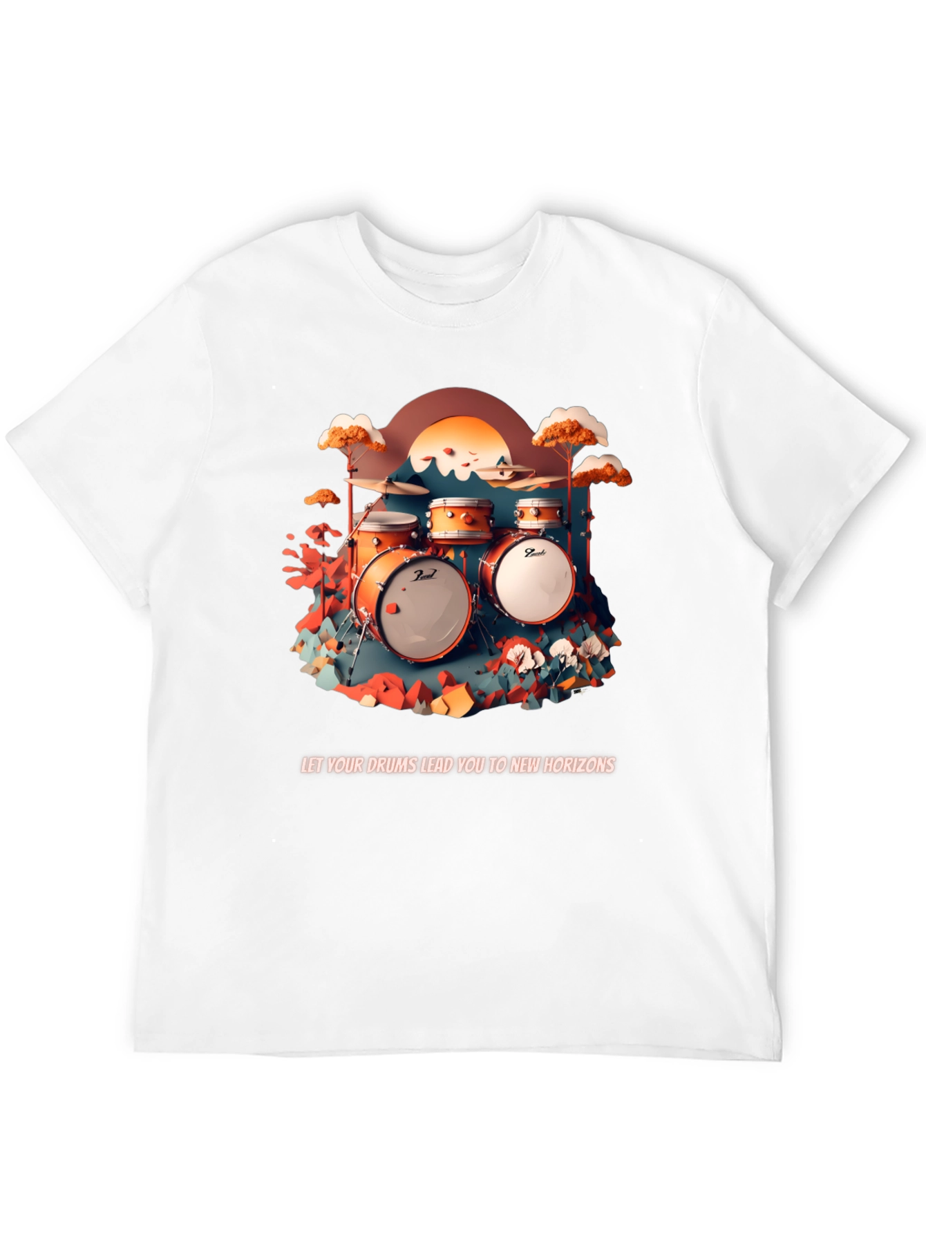 Drum Horizon Graphic Tee