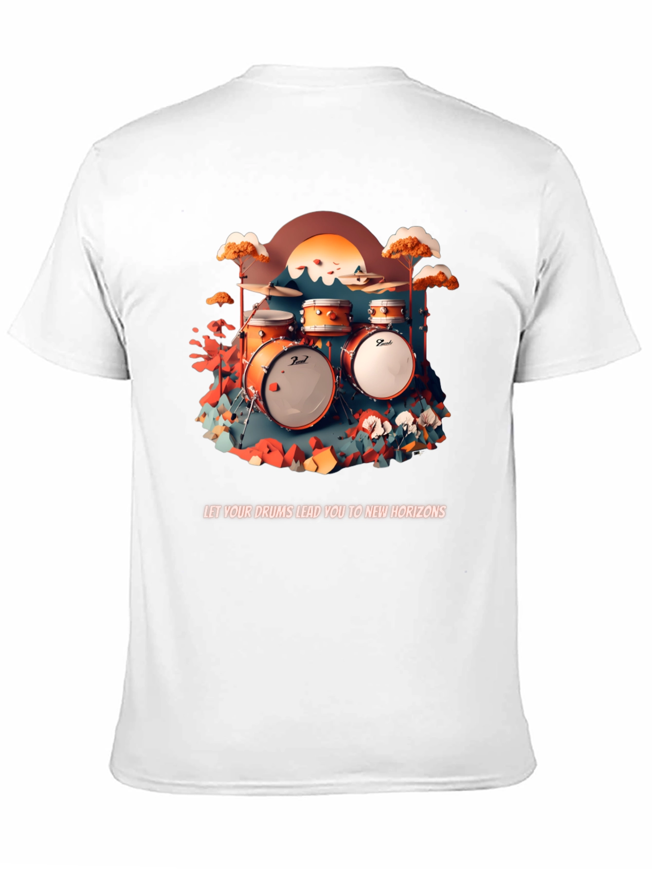 Drum Horizon Graphic Tee