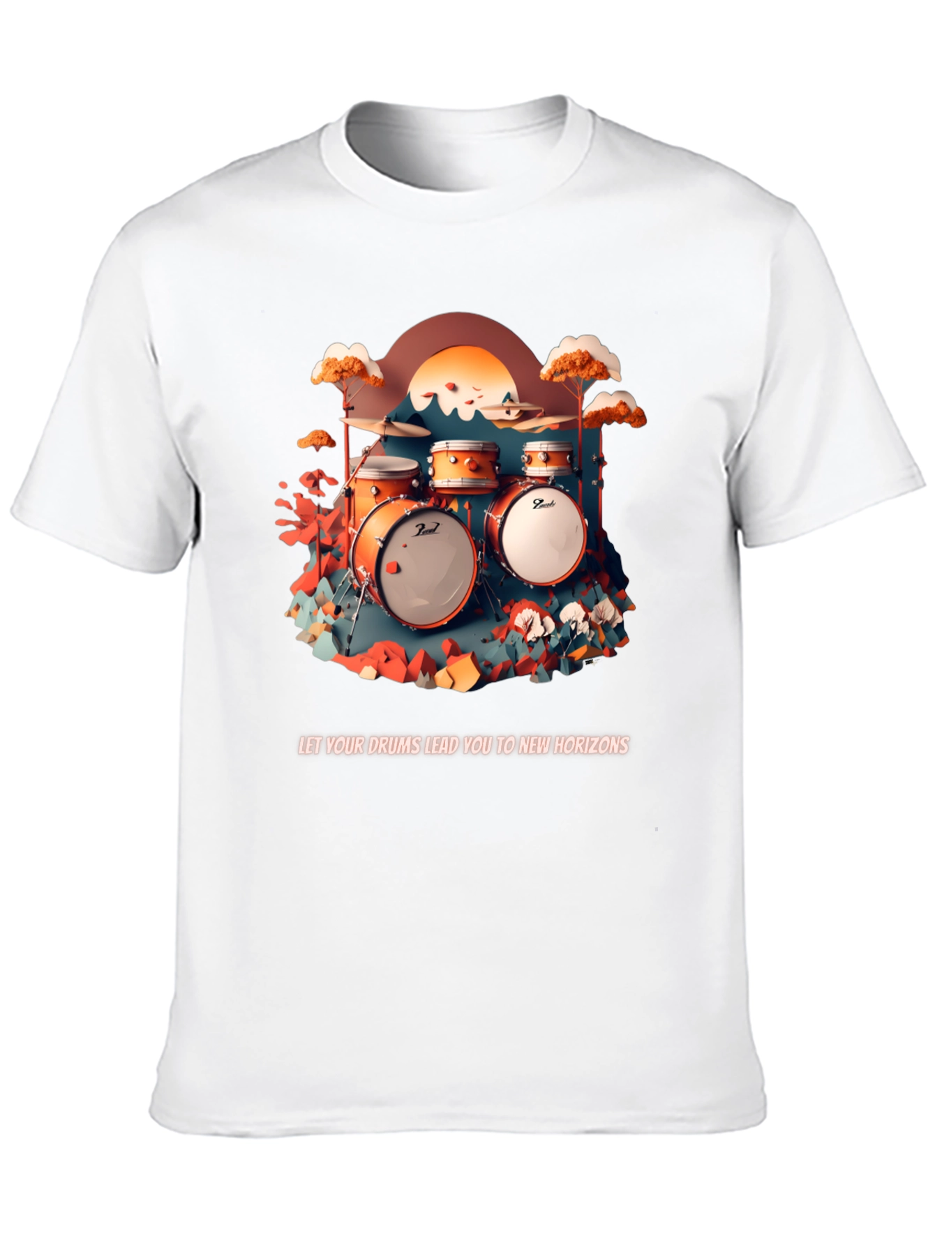 Drum Horizon Graphic Tee