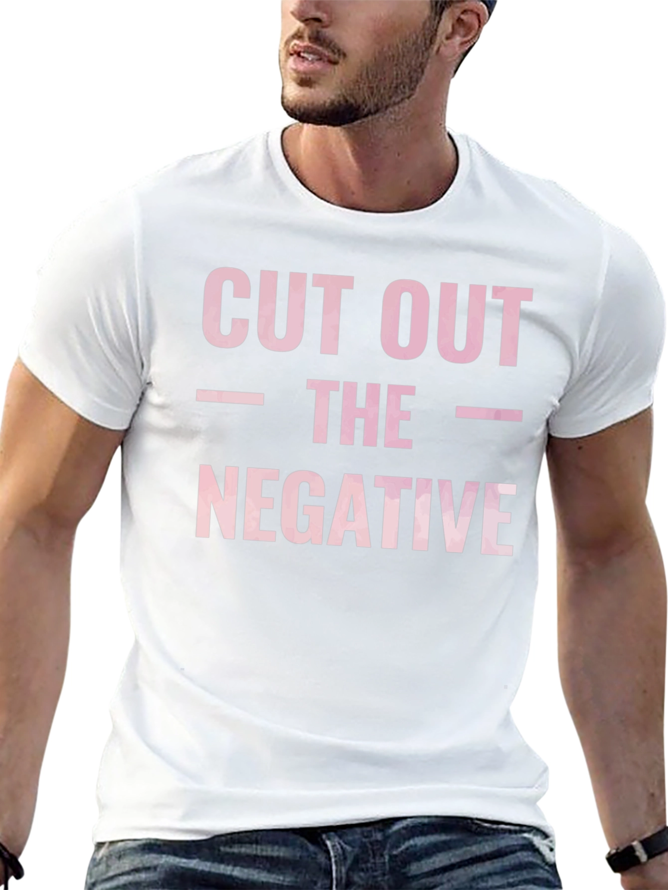 Cut Out The Negative Graphic Tee