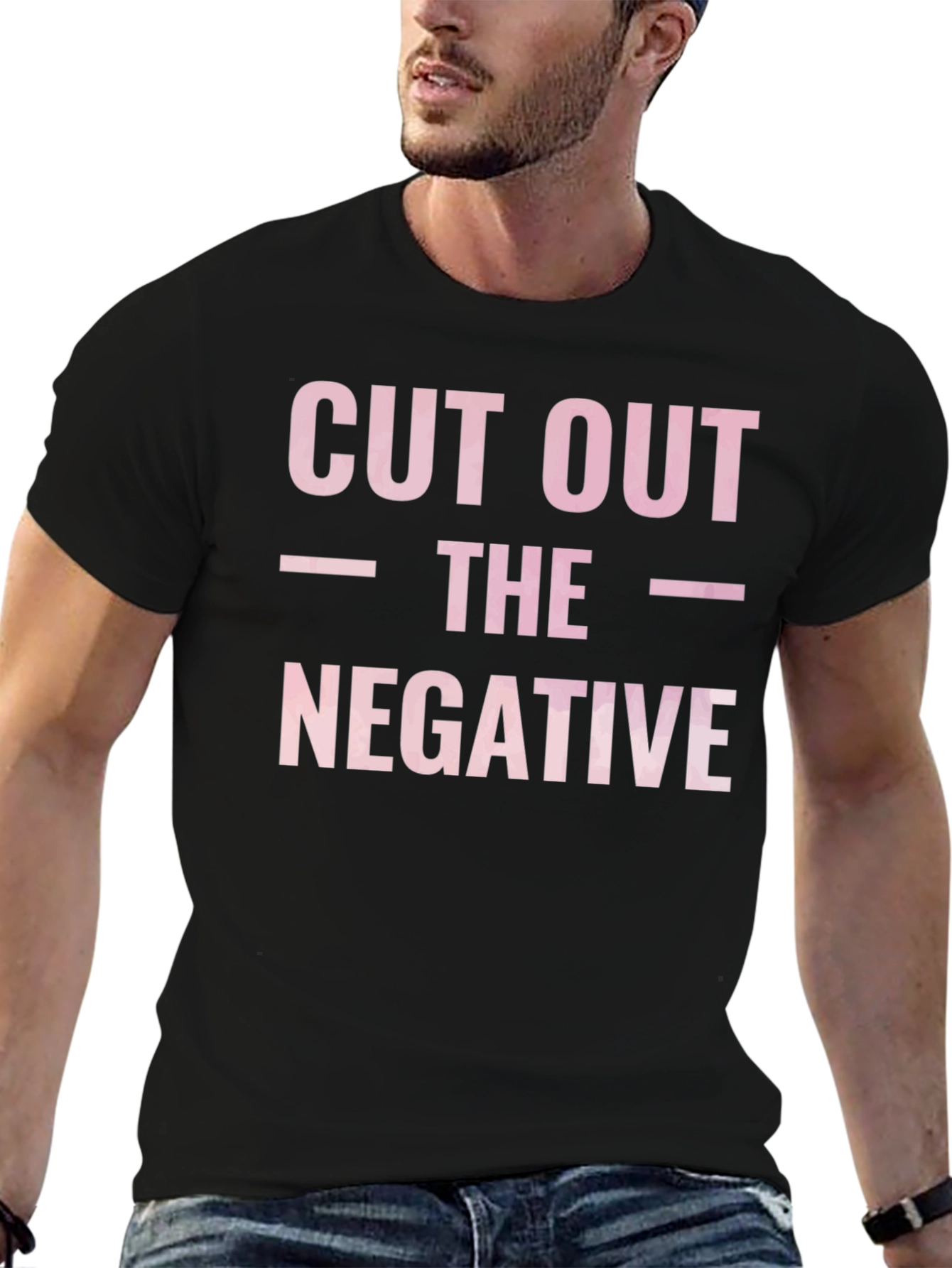 Cut Out The Negative Graphic Tee