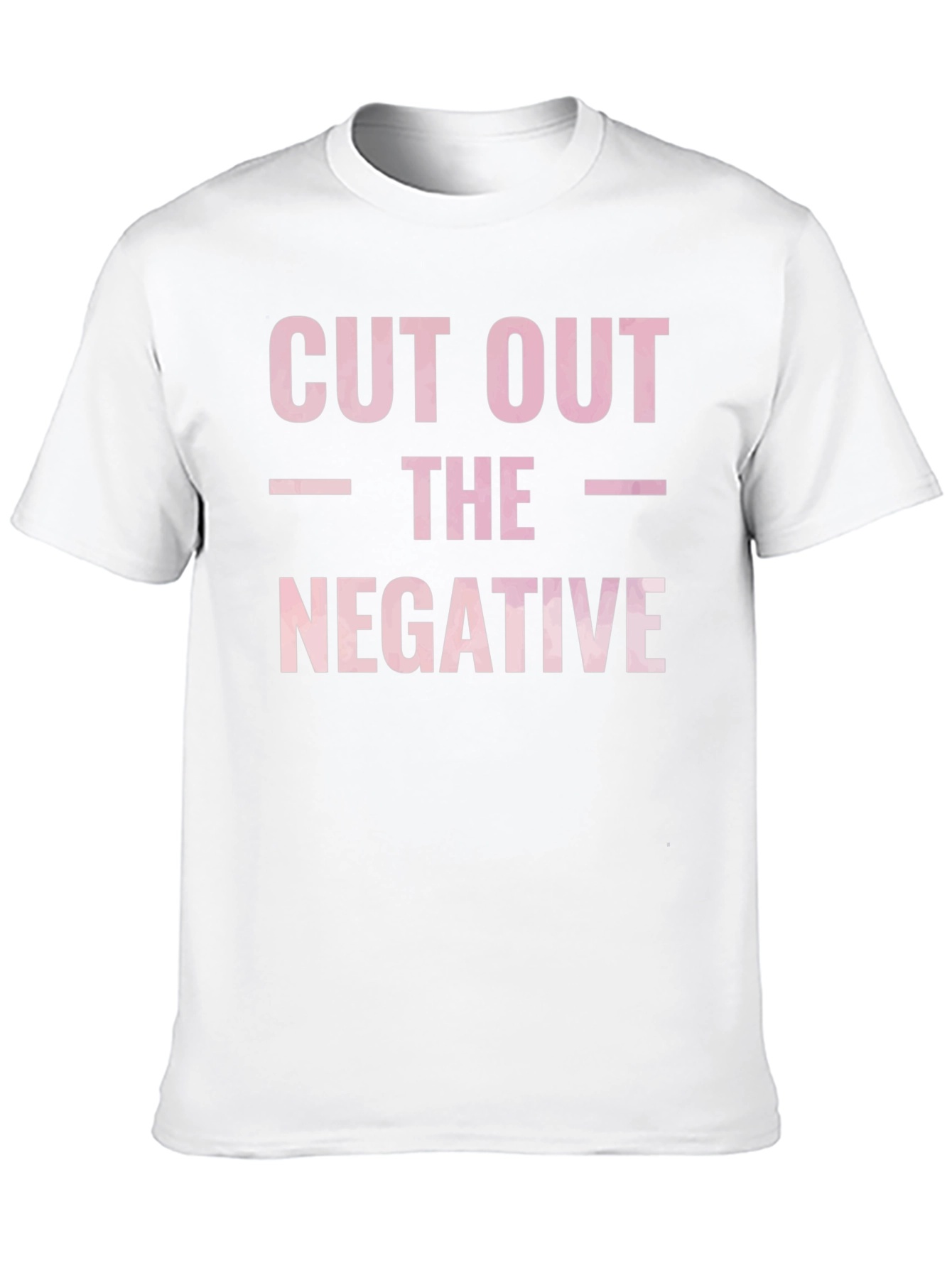 Cut Out The Negative Graphic Tee