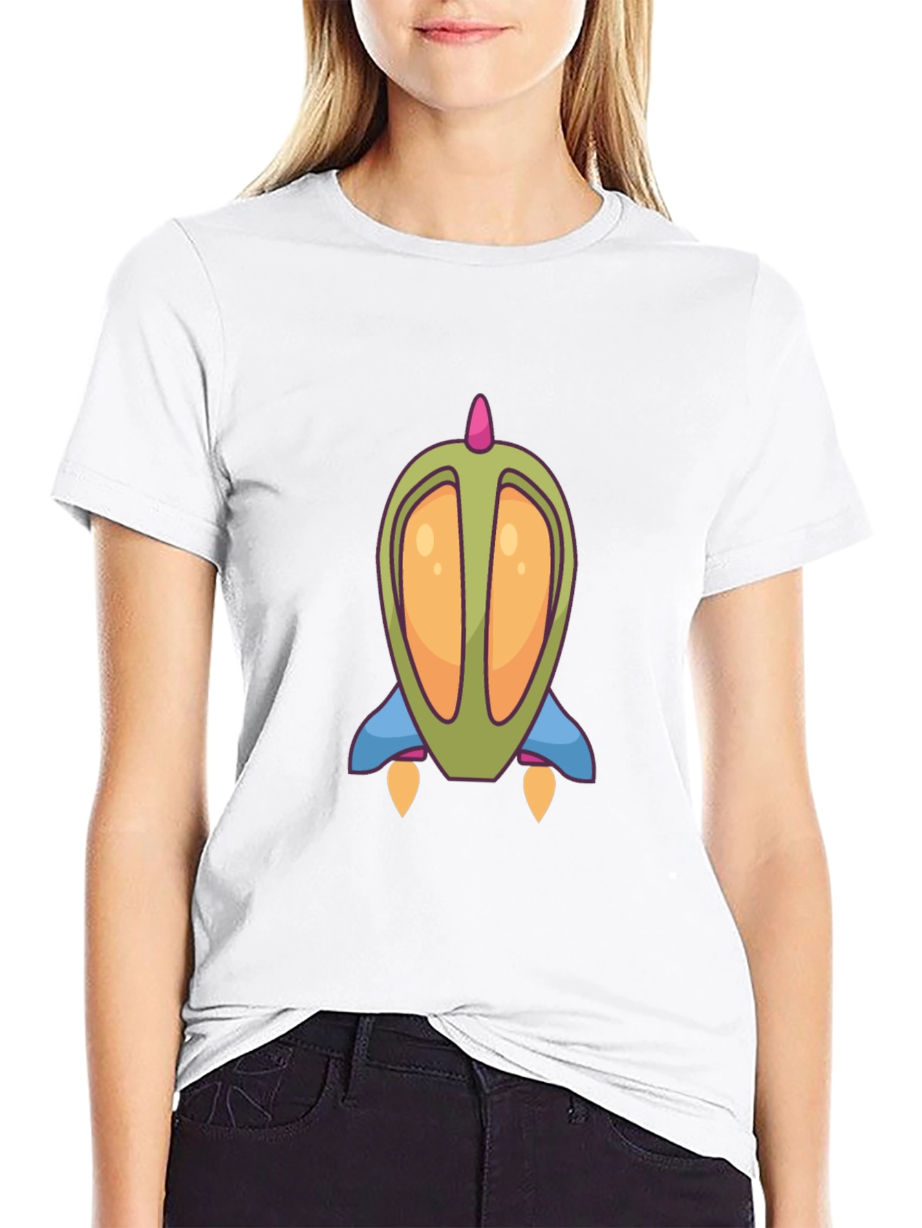 Funky Rocket Graphic Tee