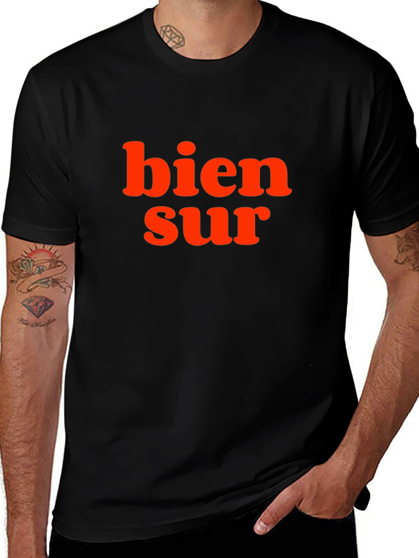 Bien Sur Graphic T-Shirt - French Phrase Tee