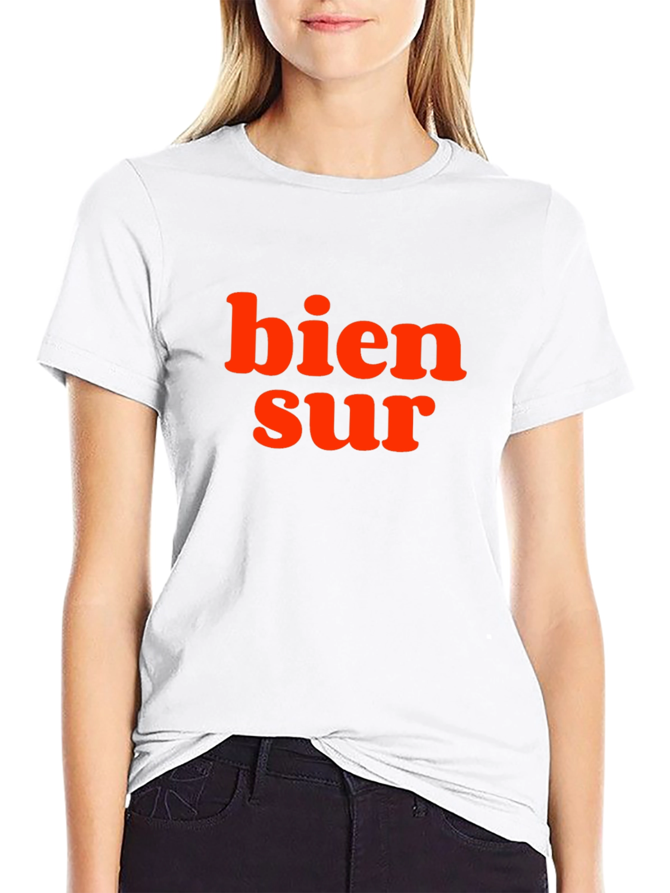 Bien Sur Graphic T-Shirt - French Phrase Tee
