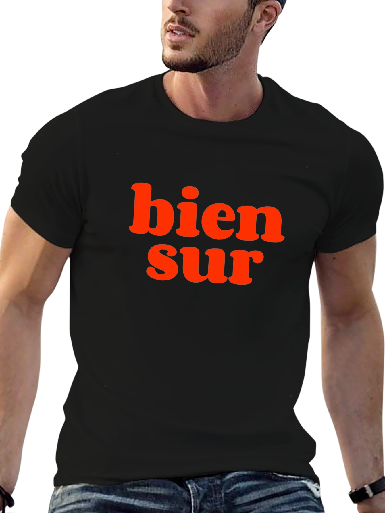 Bien Sur Graphic T-Shirt - French Phrase Tee