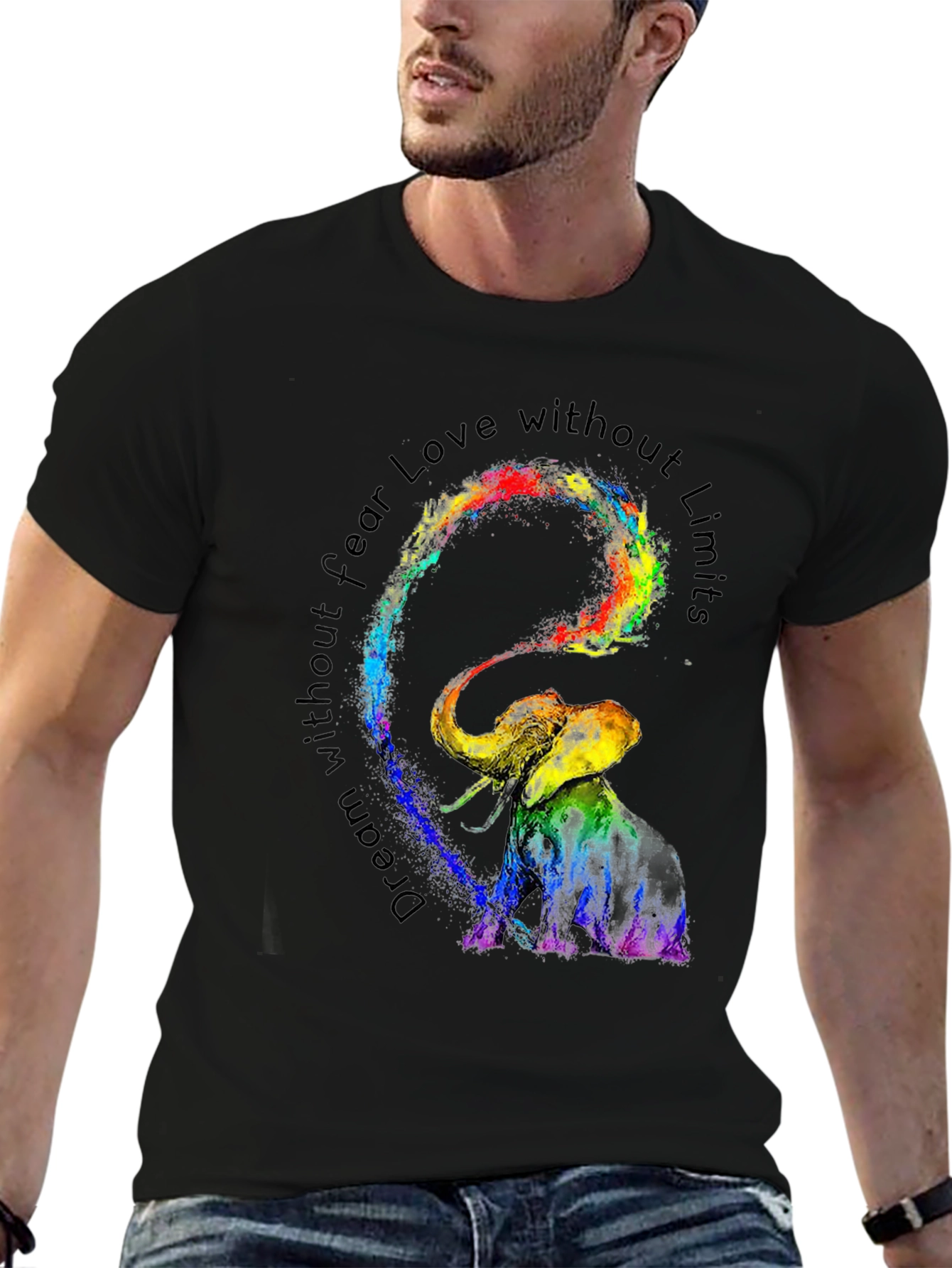 Elephant Dream T-Shirt: Fearless Love Limitless Dreams