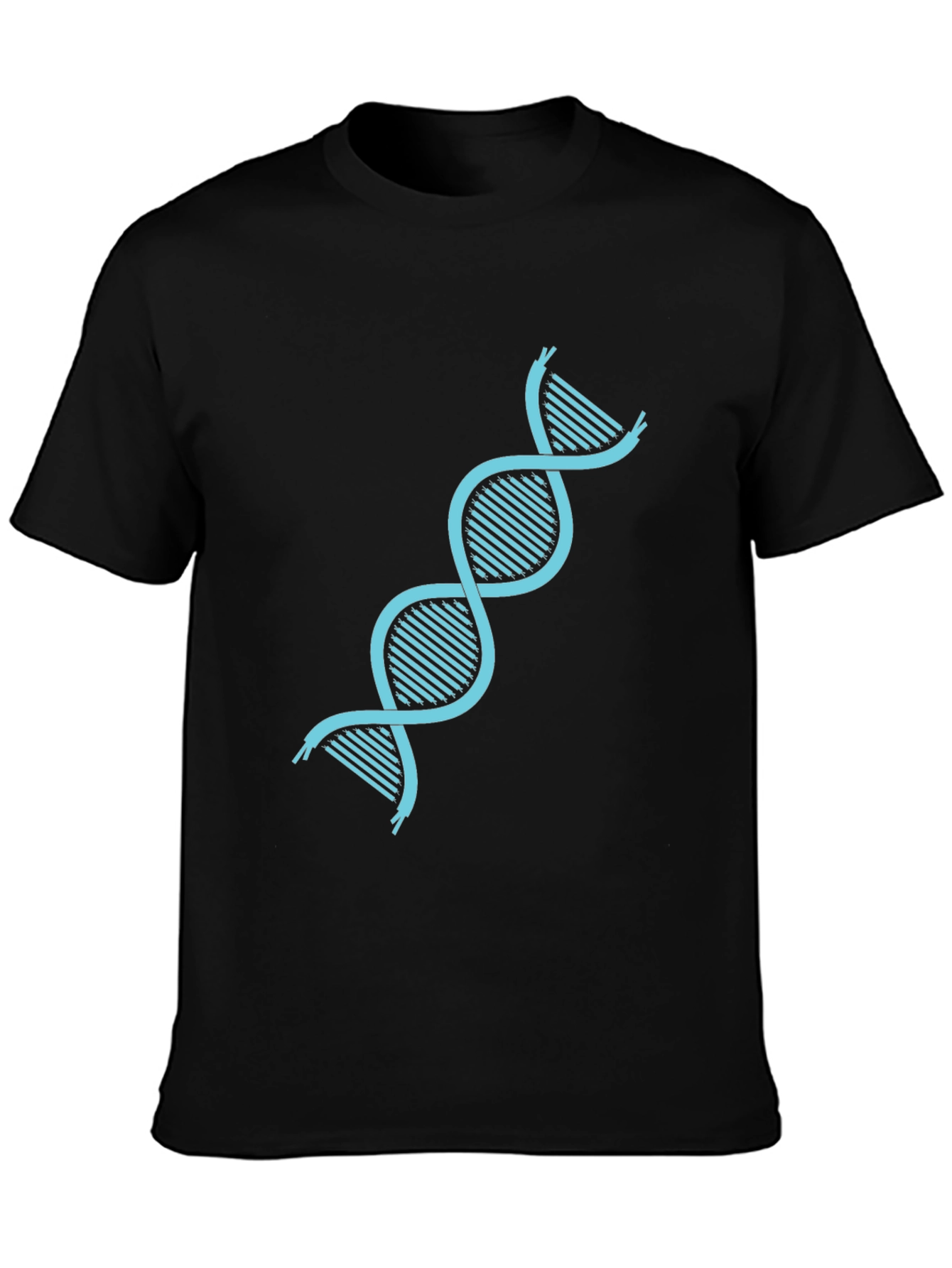 DNA Helix Graphic T-Shirt - Science Fashion