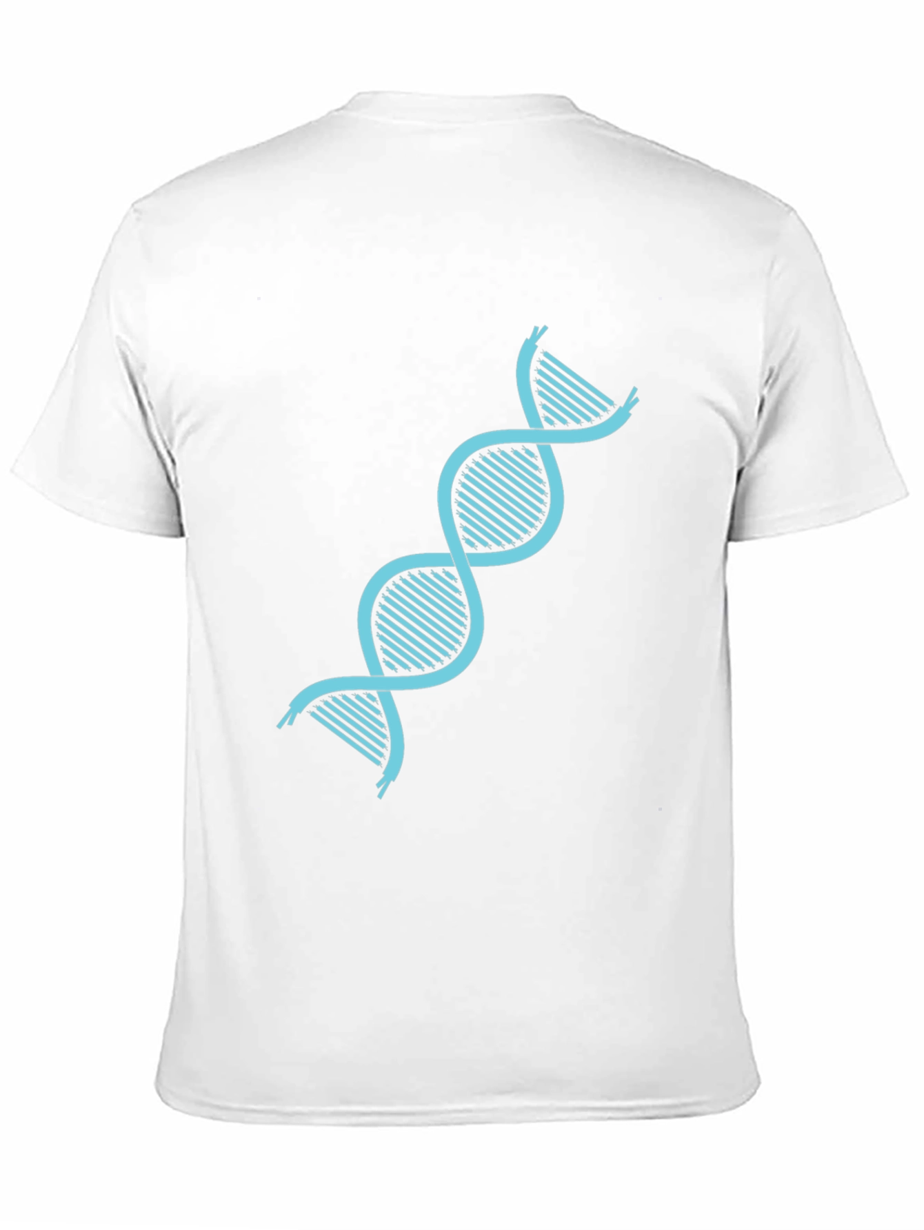 DNA Helix Graphic T-Shirt - Science Fashion