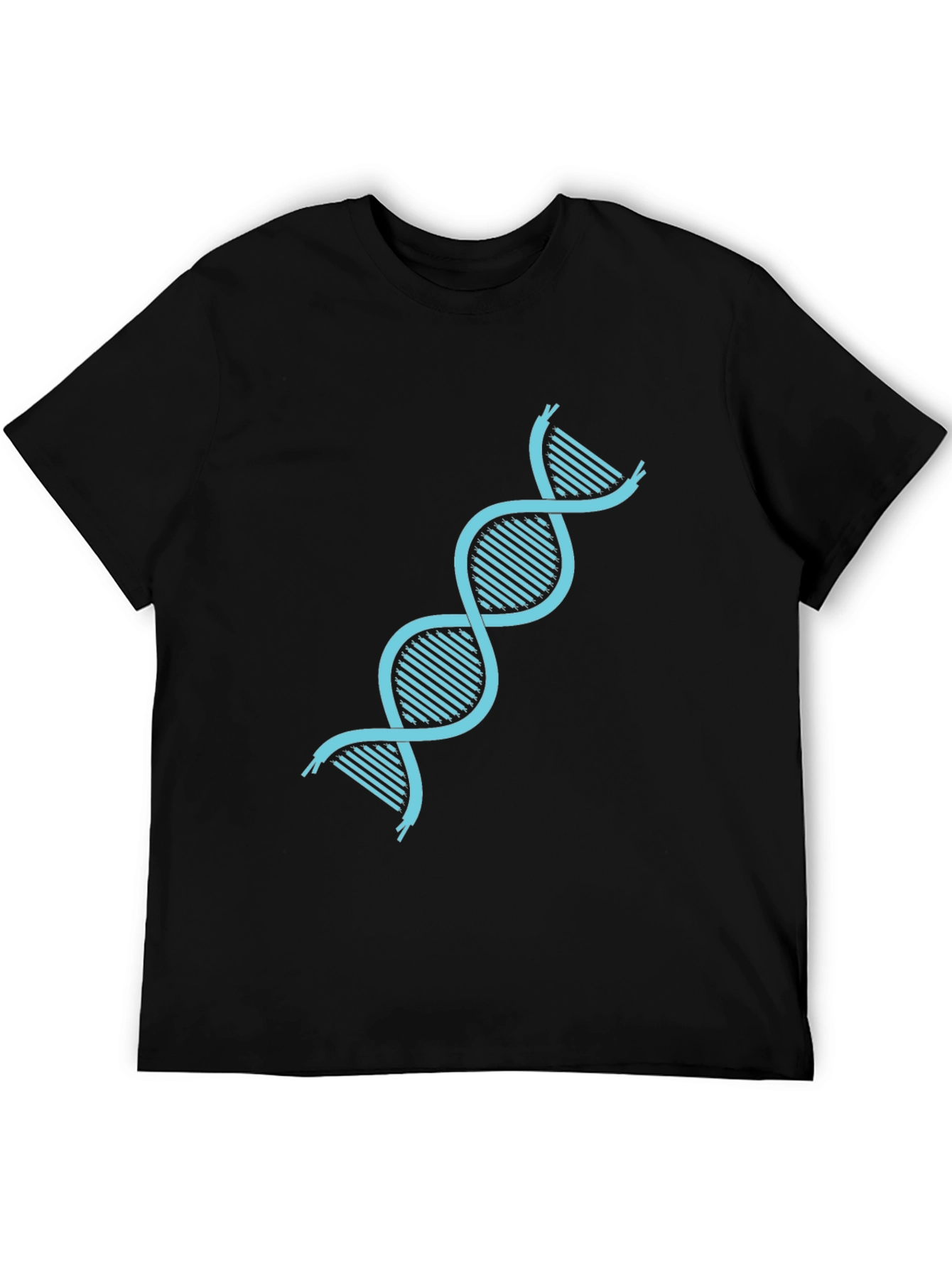 DNA Helix Graphic T-Shirt - Science Fashion